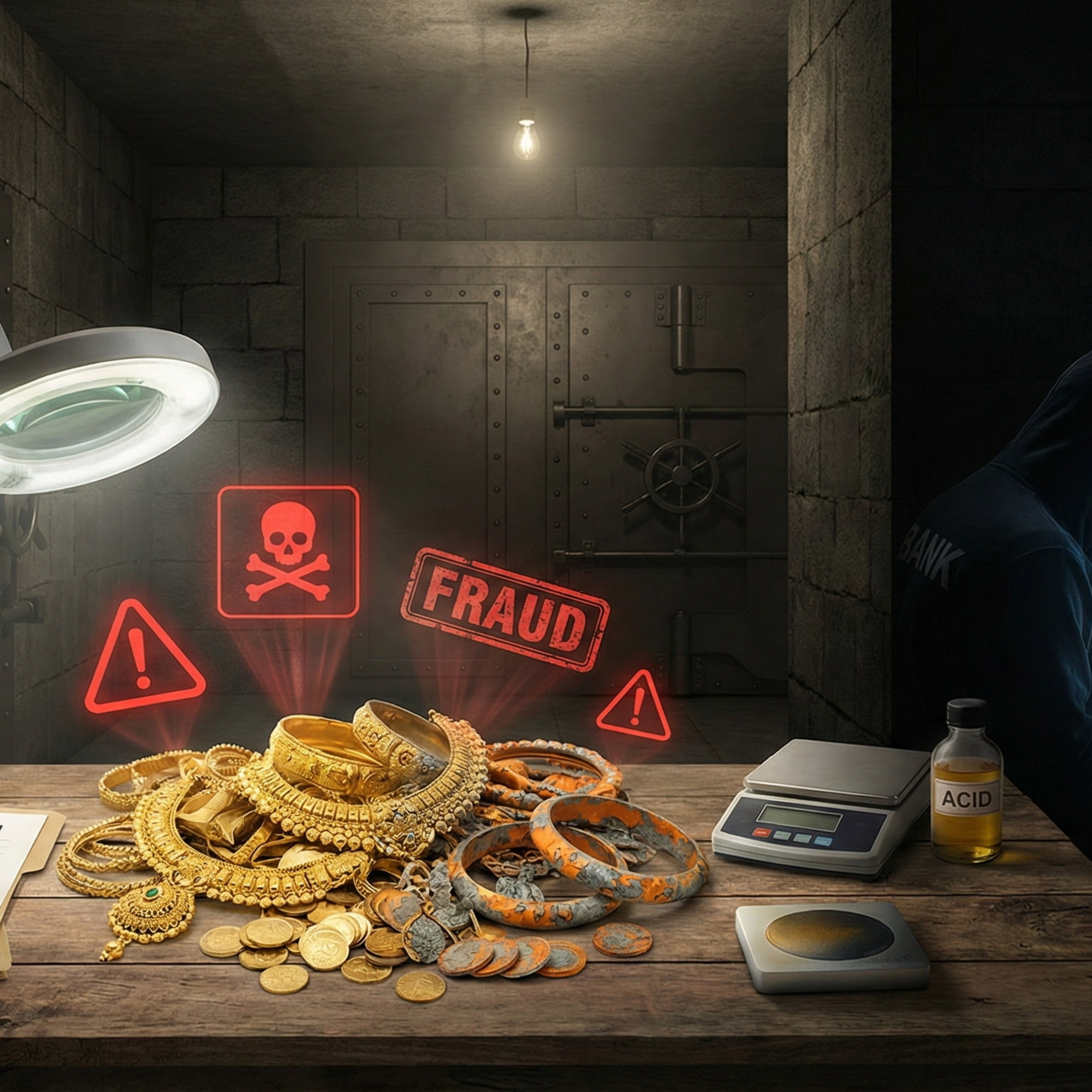 Gold Loan Frauds Exposed: Fake Gold, Insider Collusion & RBI’s Big Crackdown episode artwork