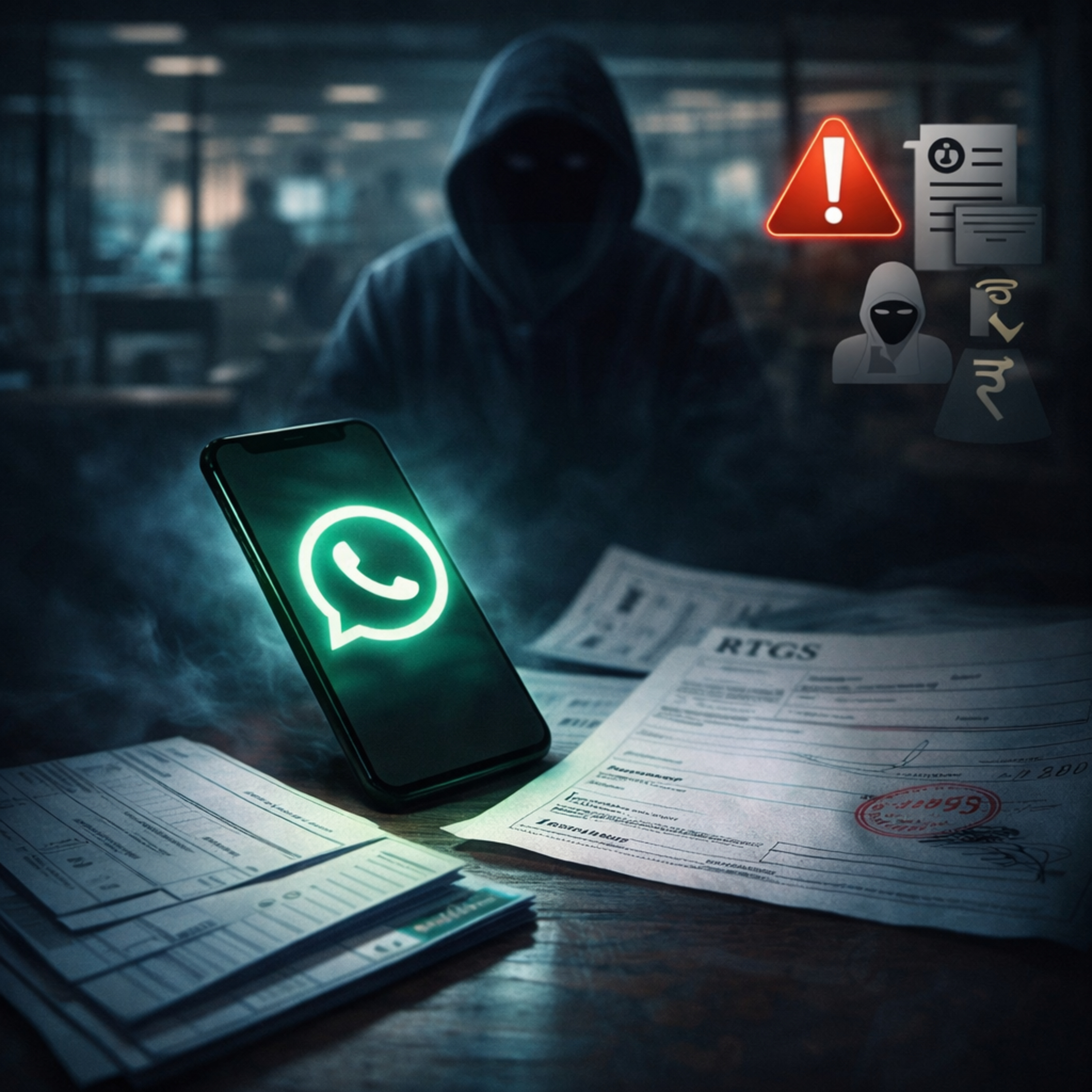 WhatsApp Phishing in Banking: How One Call Led to a ₹1.3 Crore Fraud episode artwork