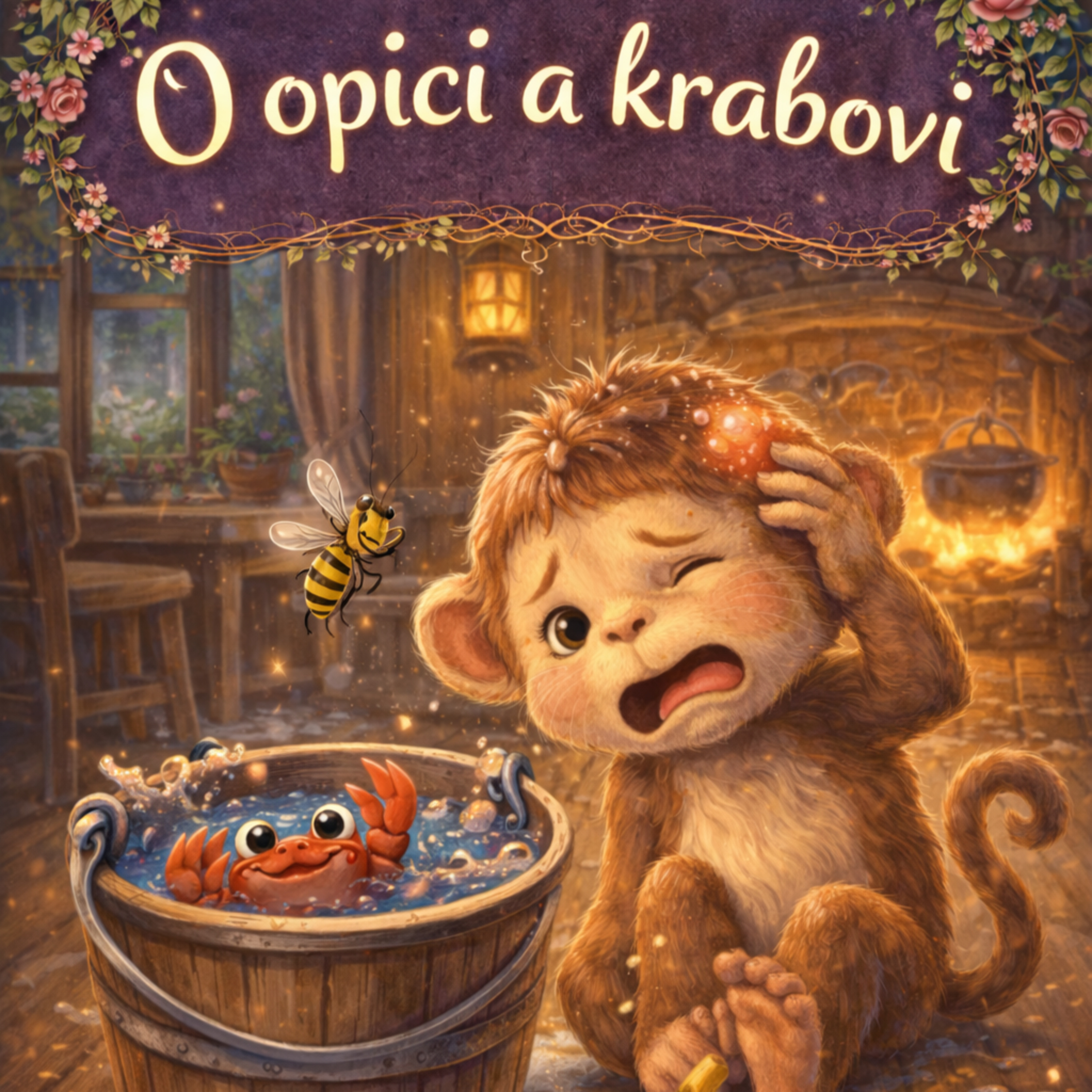 O opici a krabovi / Rozprávka pre deti na dobrú noc
