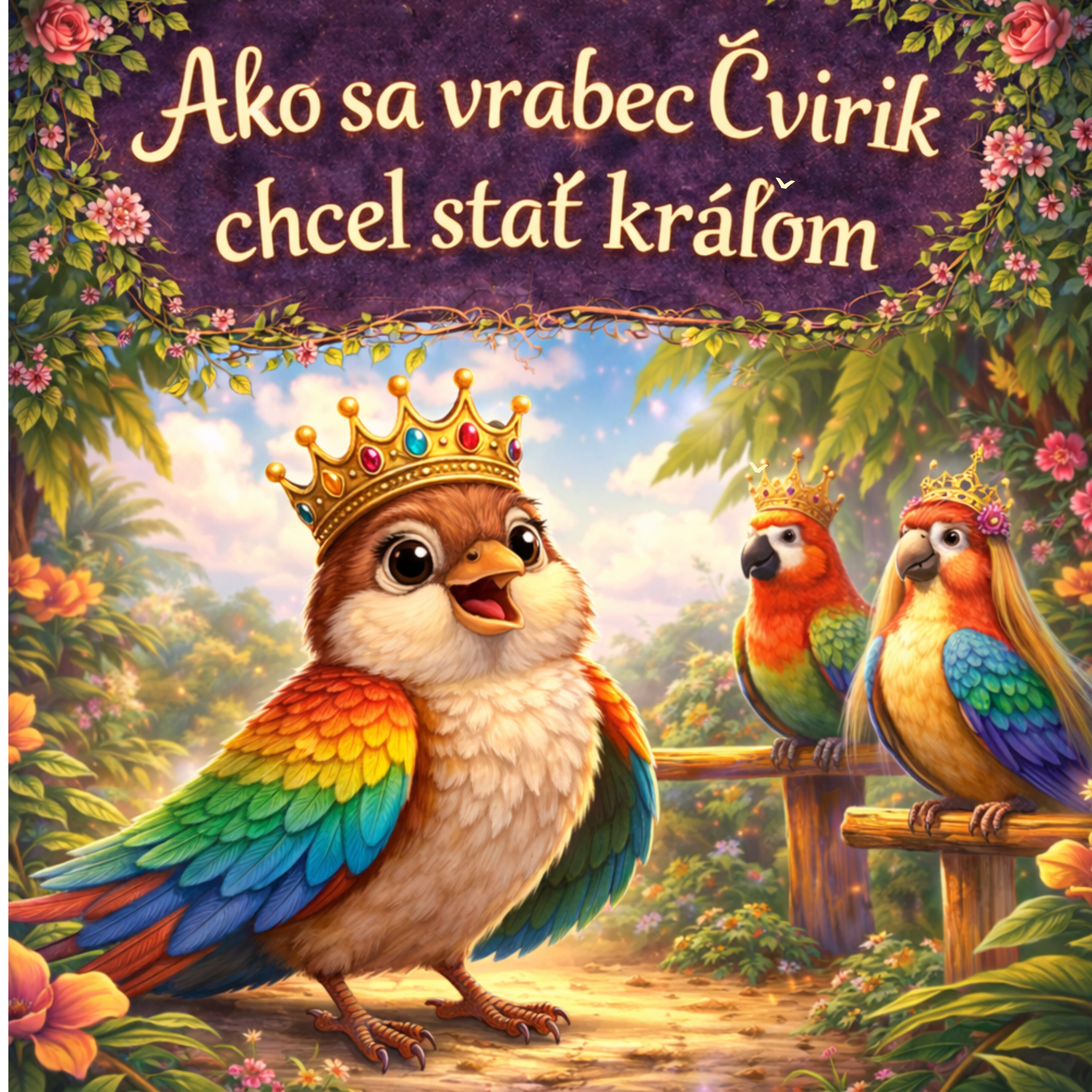 Ako sa vrabec Čvirik chcel stať kráľom