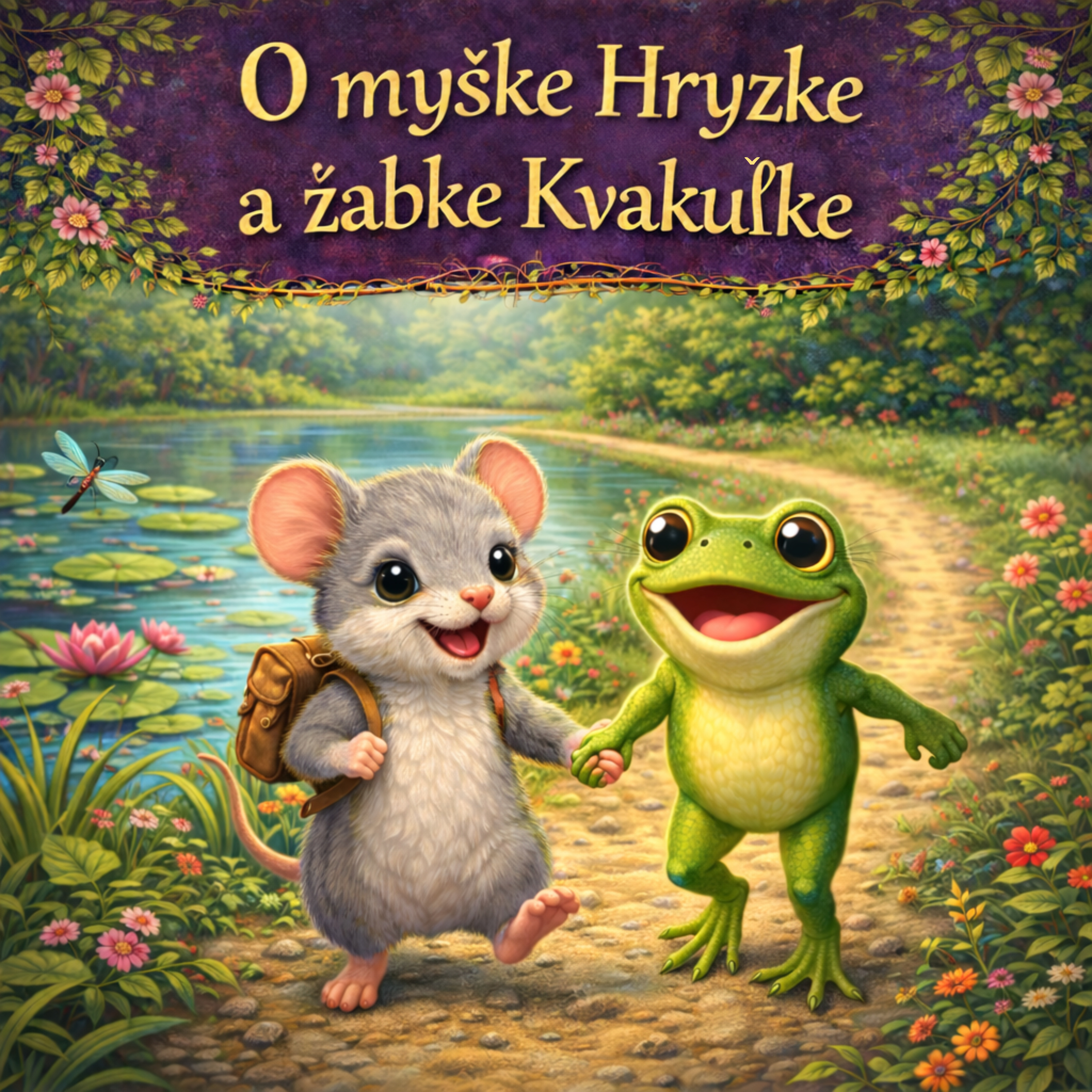 O myške 🐁Hryzke a žabke 🐸Kvakuľke