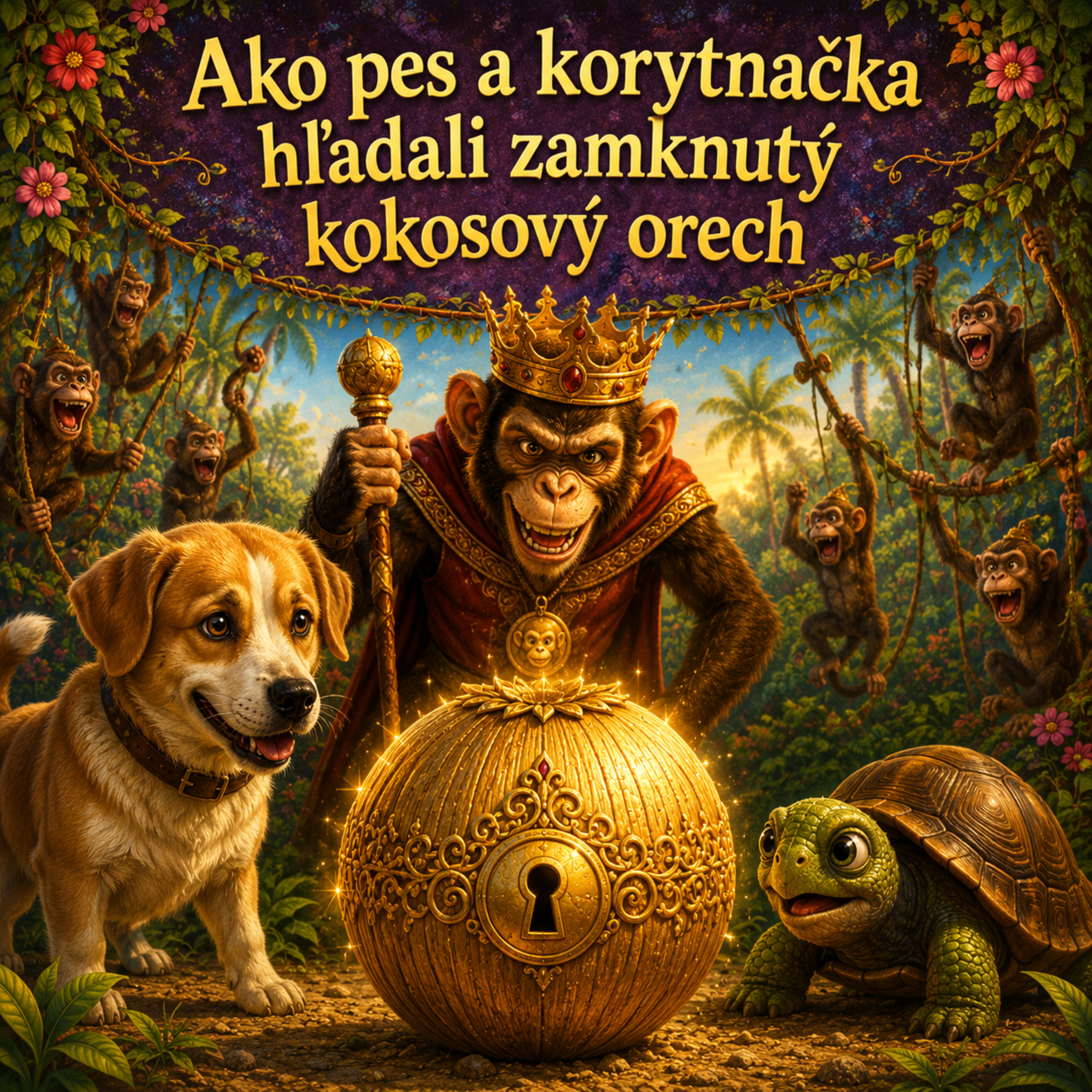 2. Ako pes 🐶 a korytnačka 🐢hľadali zamknutý kokosový orech 🥥 episode artwork