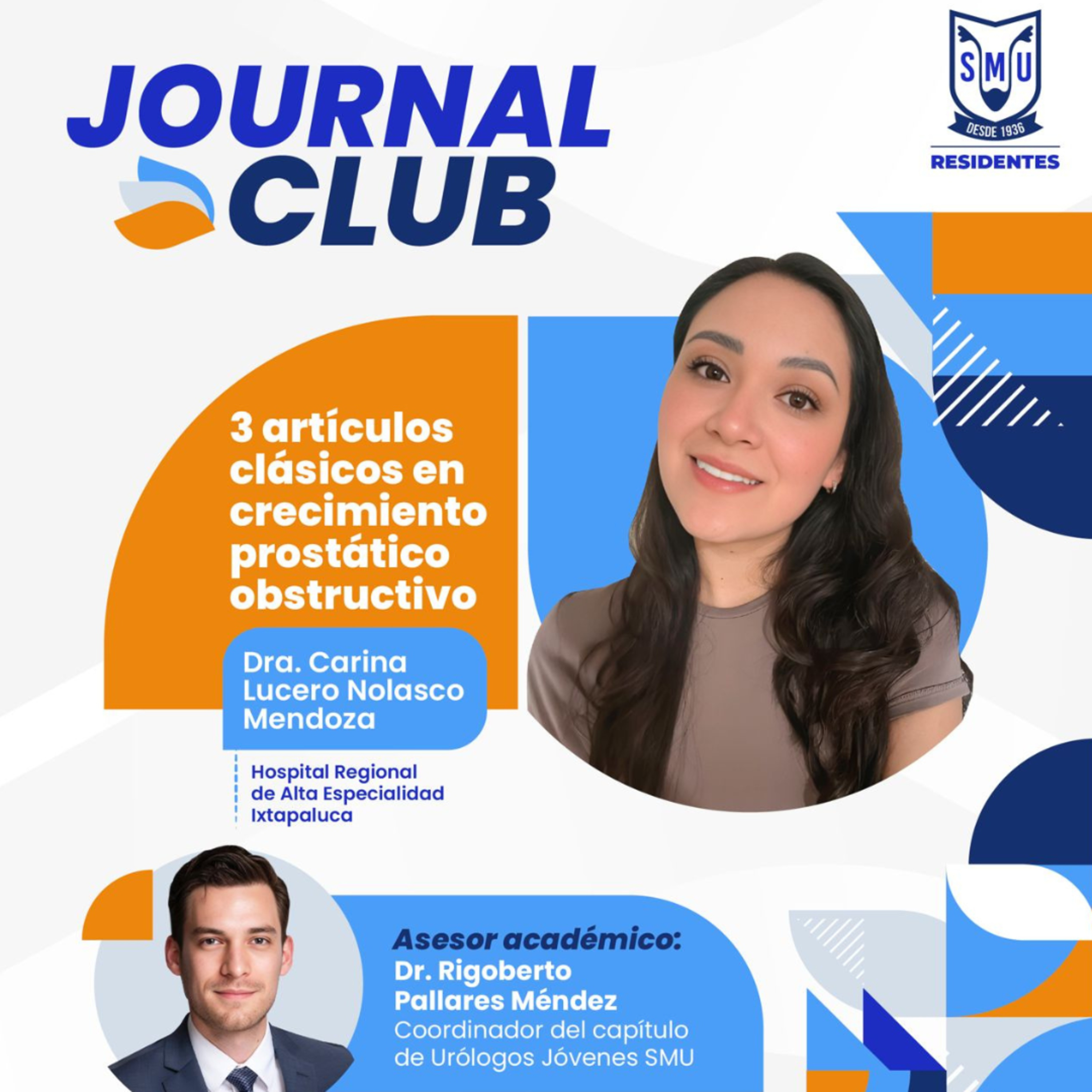 3 artículos clásicos en crecimiento prostático obstructivo | Journal Club Residentes SMU episode artwork