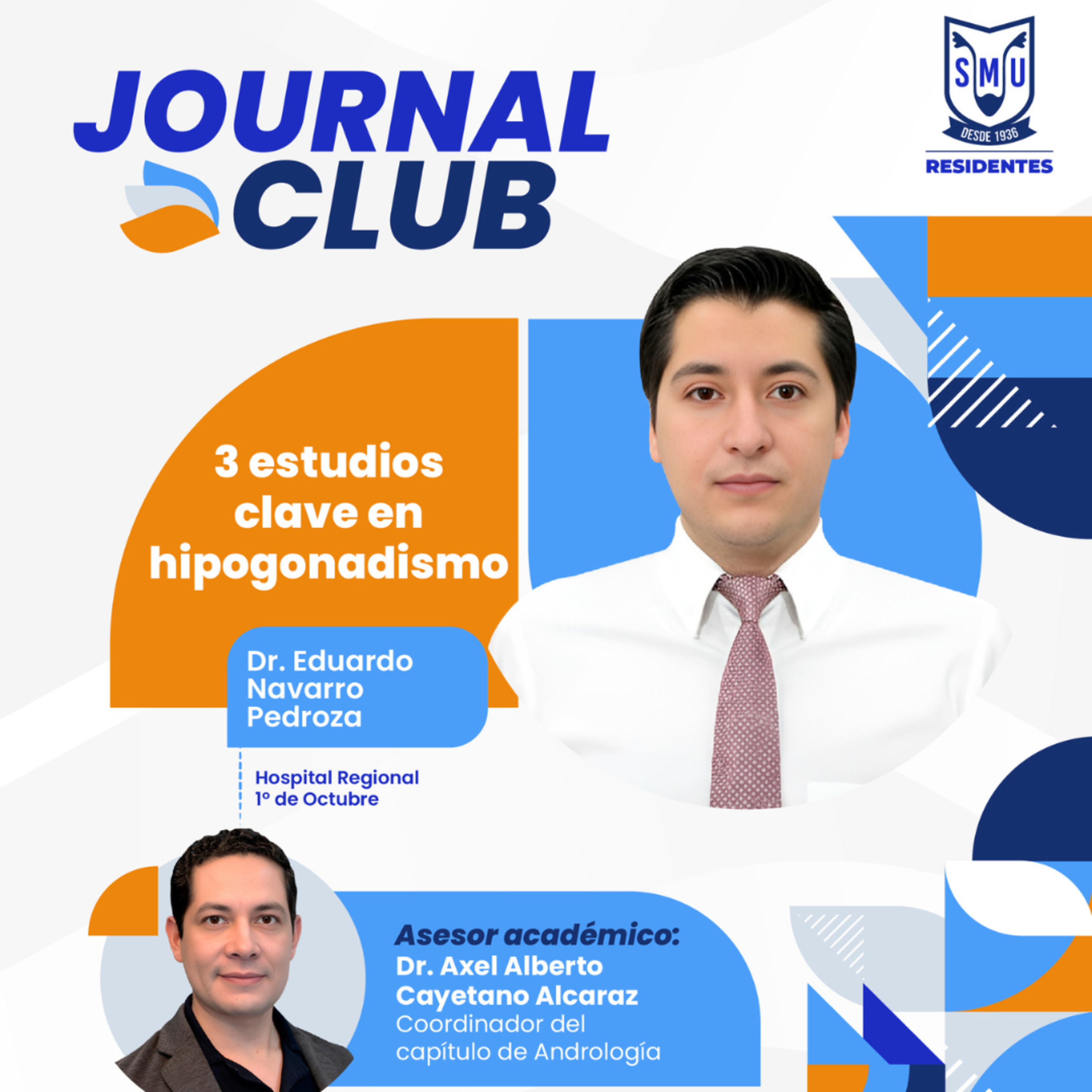 3 estudios clave en hipogonadismo | Journal Club Residentes SMU episode artwork