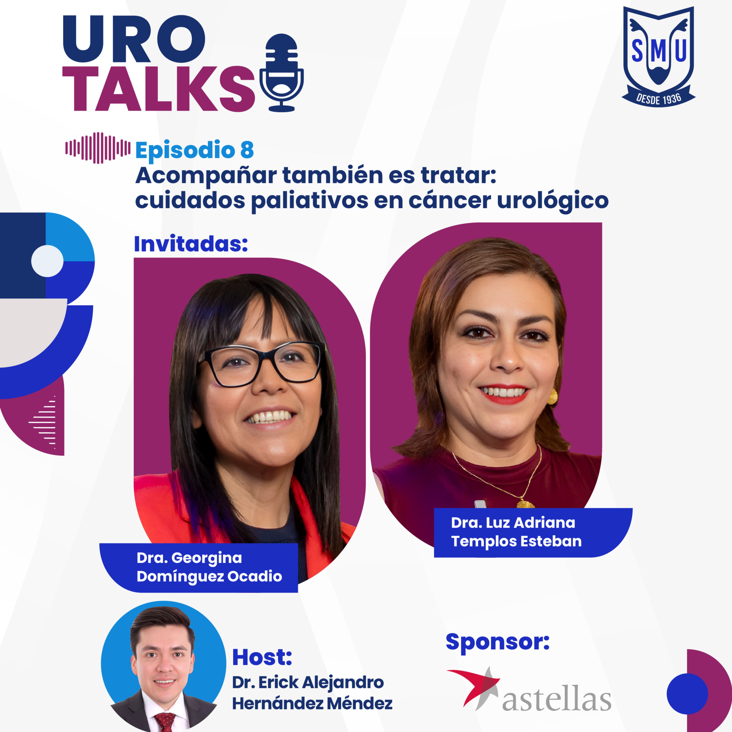 UroTalks 2026 E8 | Acompañar también es tratar: cuidados paliativos en cáncer urológico. episode artwork