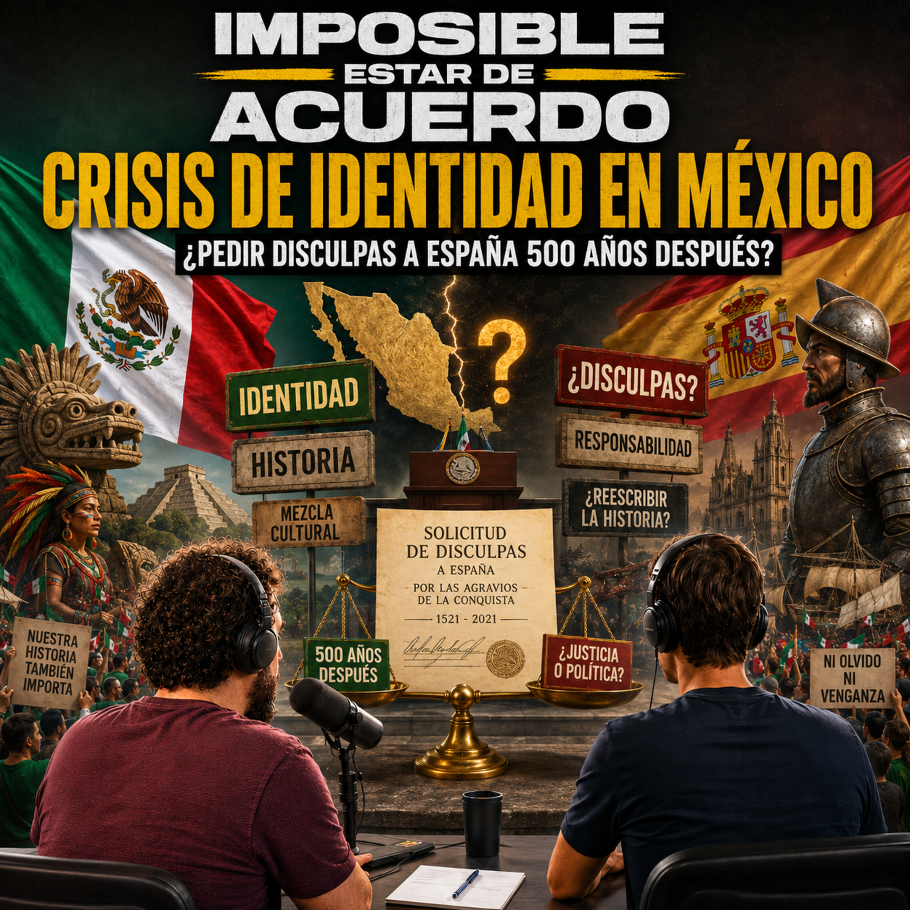 Crisis de identidad en México - El sinsentido de pedir disculpas a España por hechos ocurridos hace 500 años episode artwork