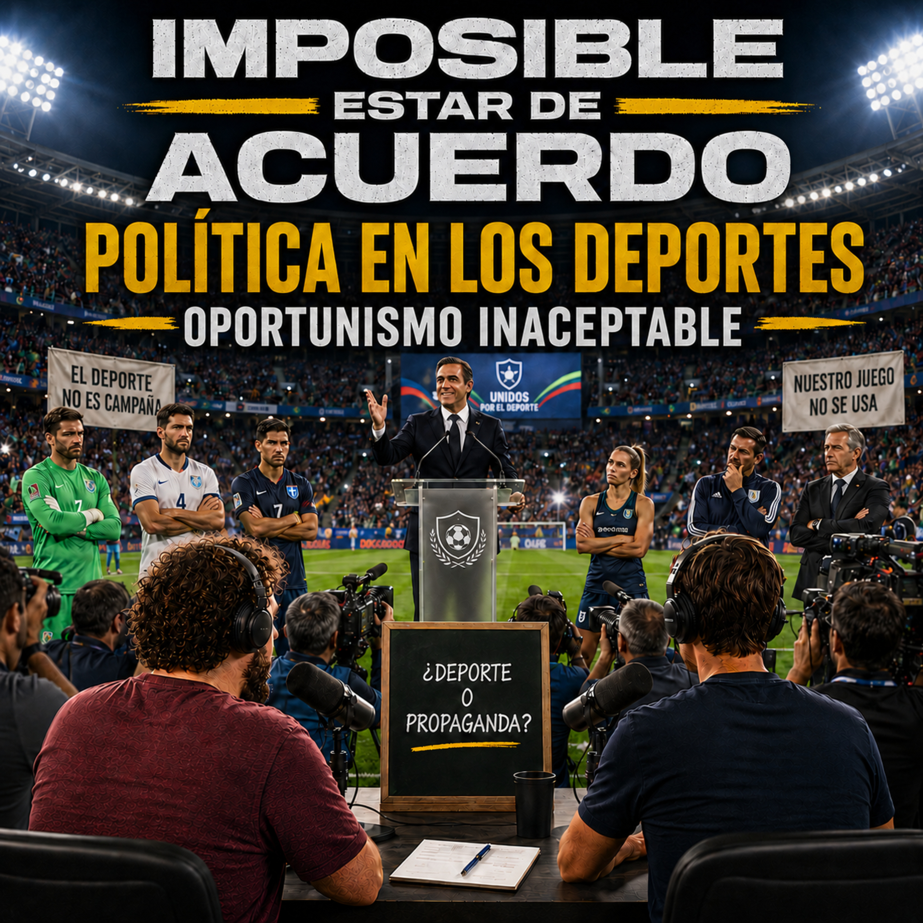 Política en el Deporte: Oportunismo Inaceptable episode artwork