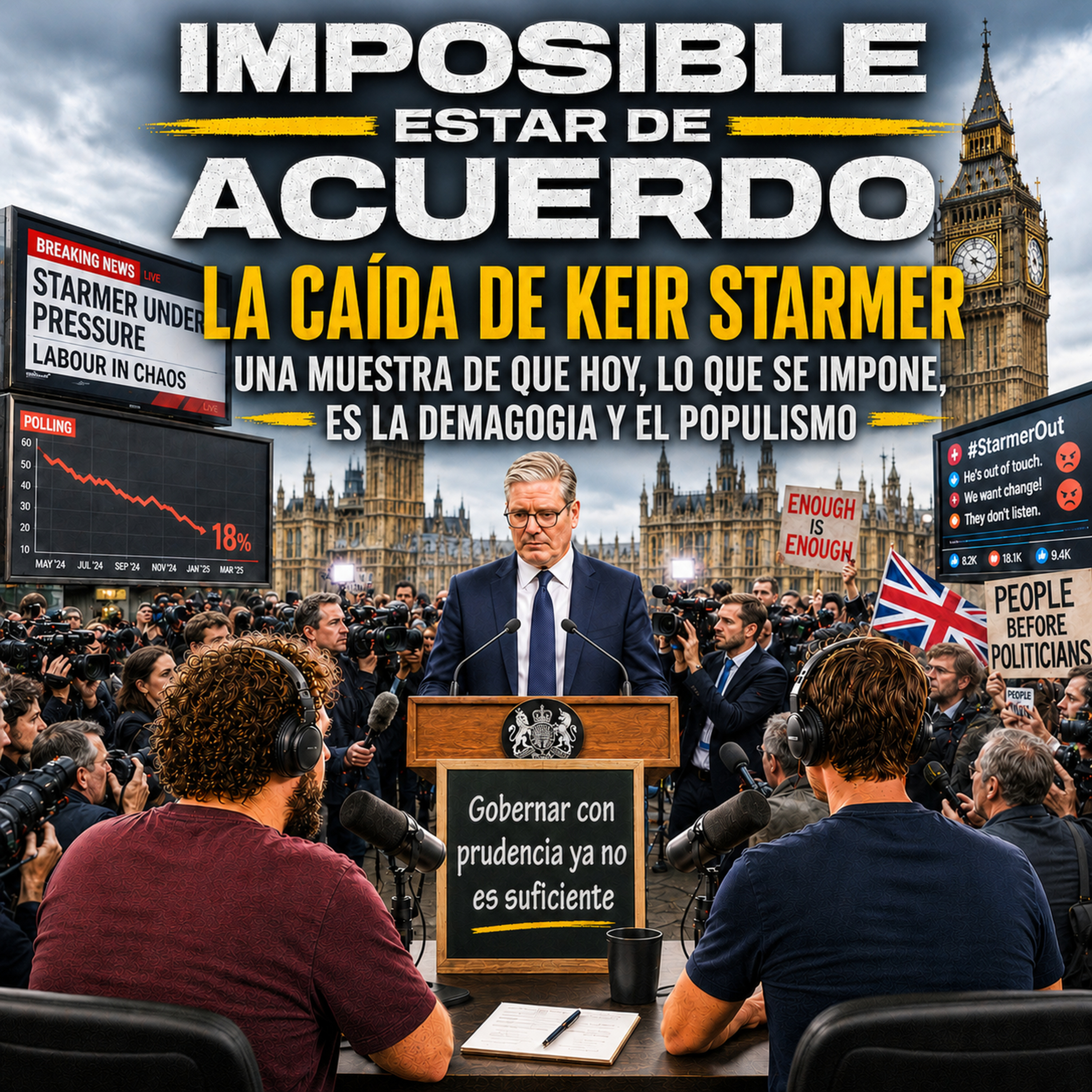 La caída de Keir Starmer: Una muestra de que hoy, lo que se impone, es la demagogia y el populismo episode artwork