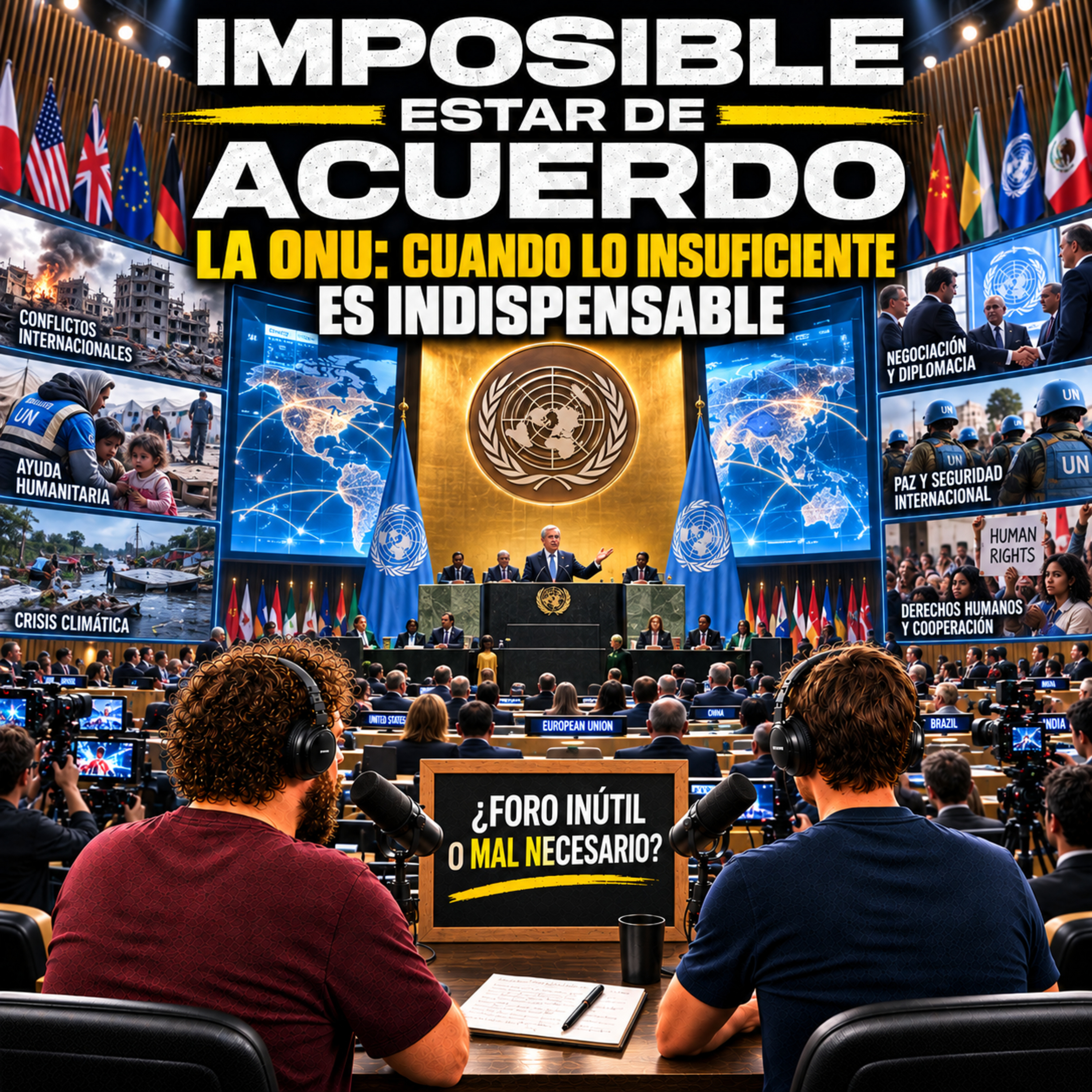 Portada de Imposible estar de acuerdo