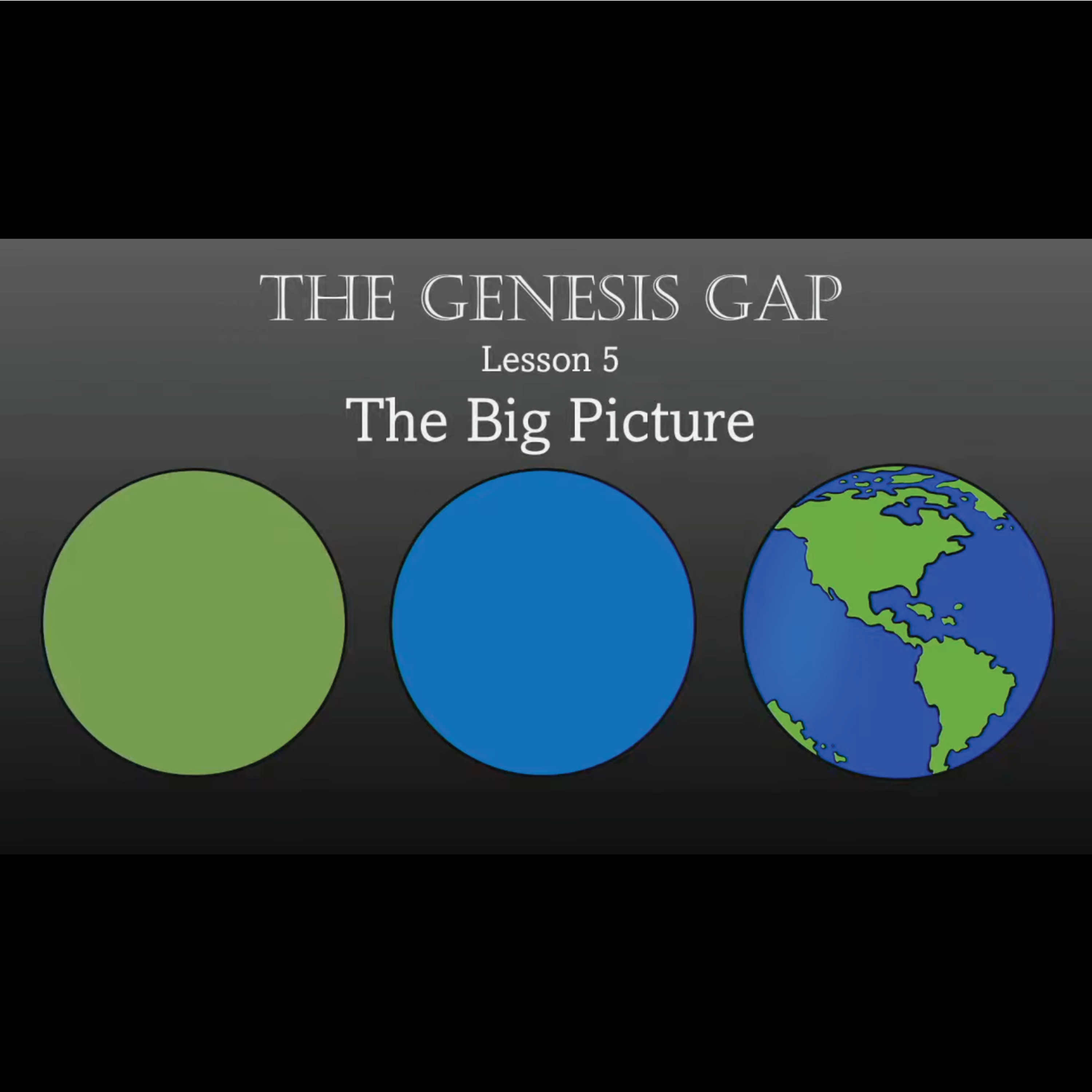 5 - The Genesis Gap - The Big Picture - David O'Steen episode artwork