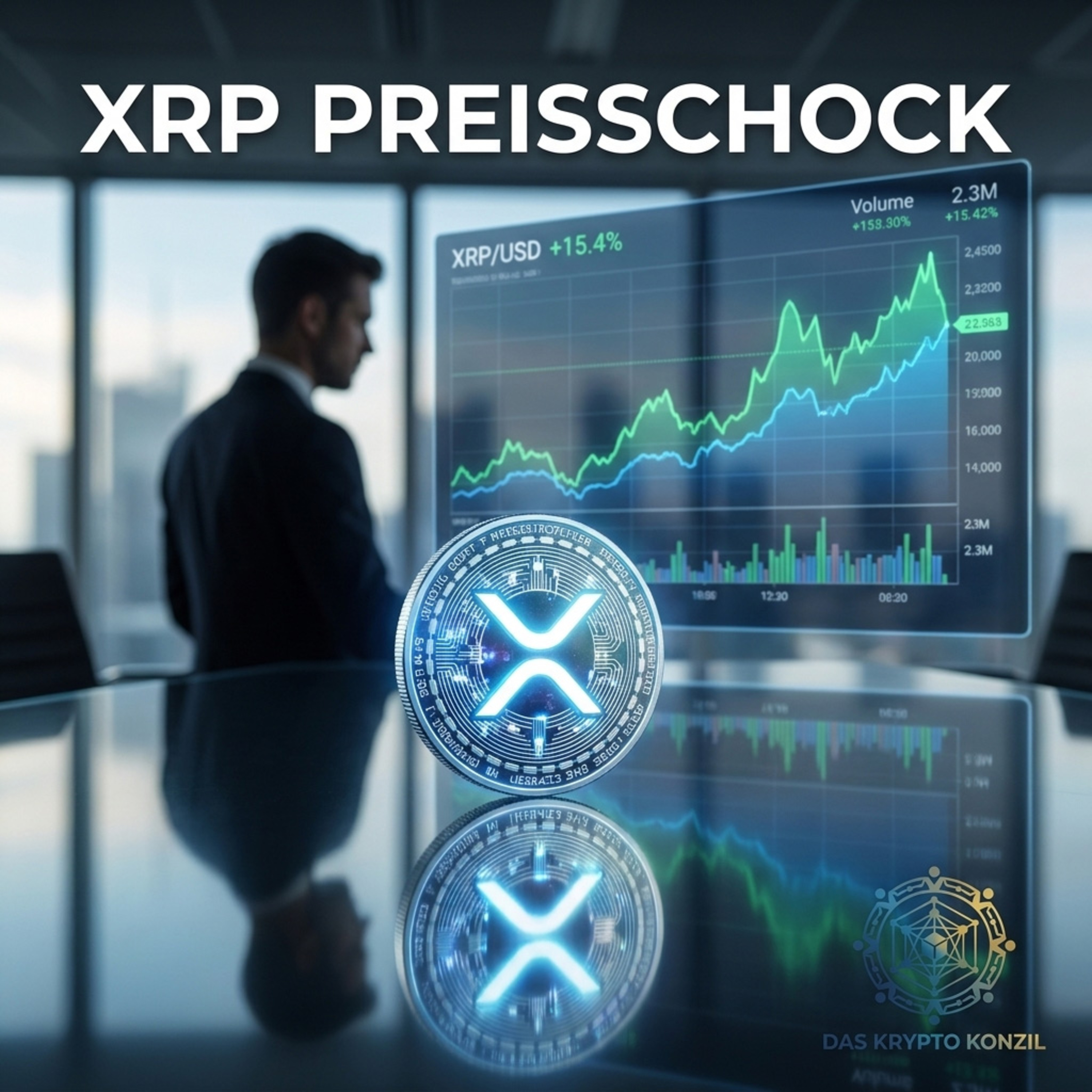XRP: Analyse eines bevorstehenden Preisschocks und Short-Squeeze-Potenzials (# 99) episode artwork