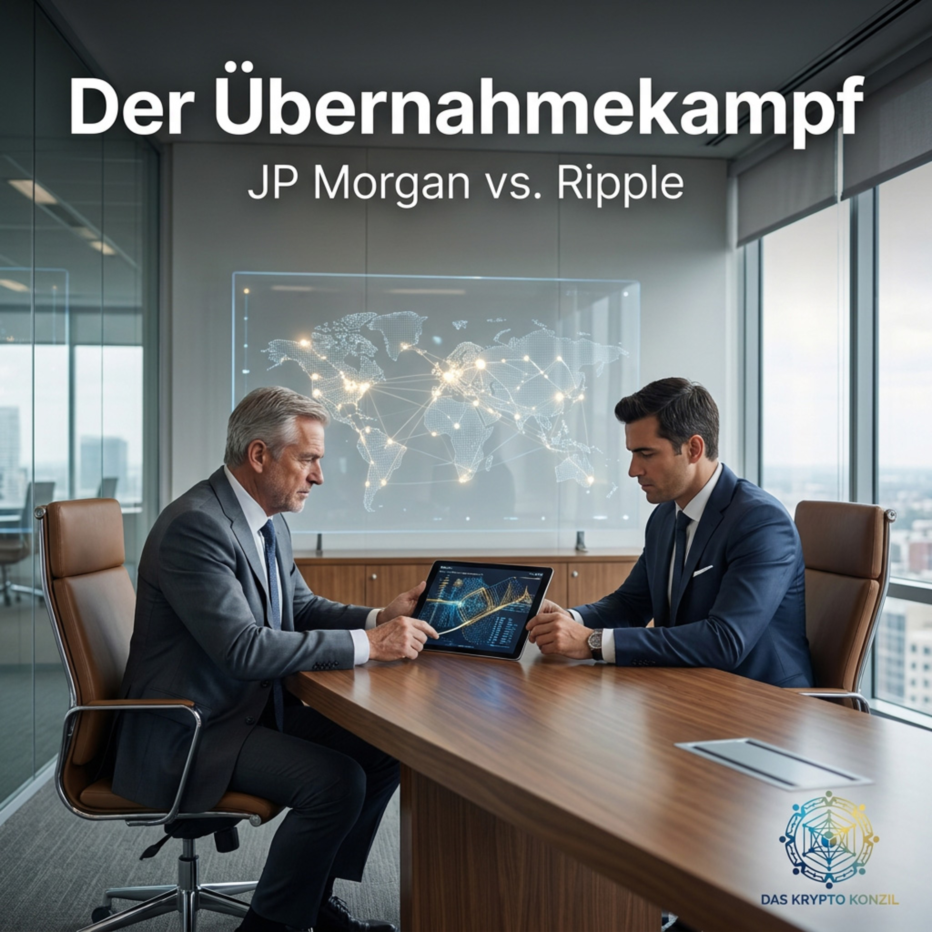 Der Übernahmekampf: JP Morgan, Ripple und die Krypto-Giganten (# 102) episode artwork