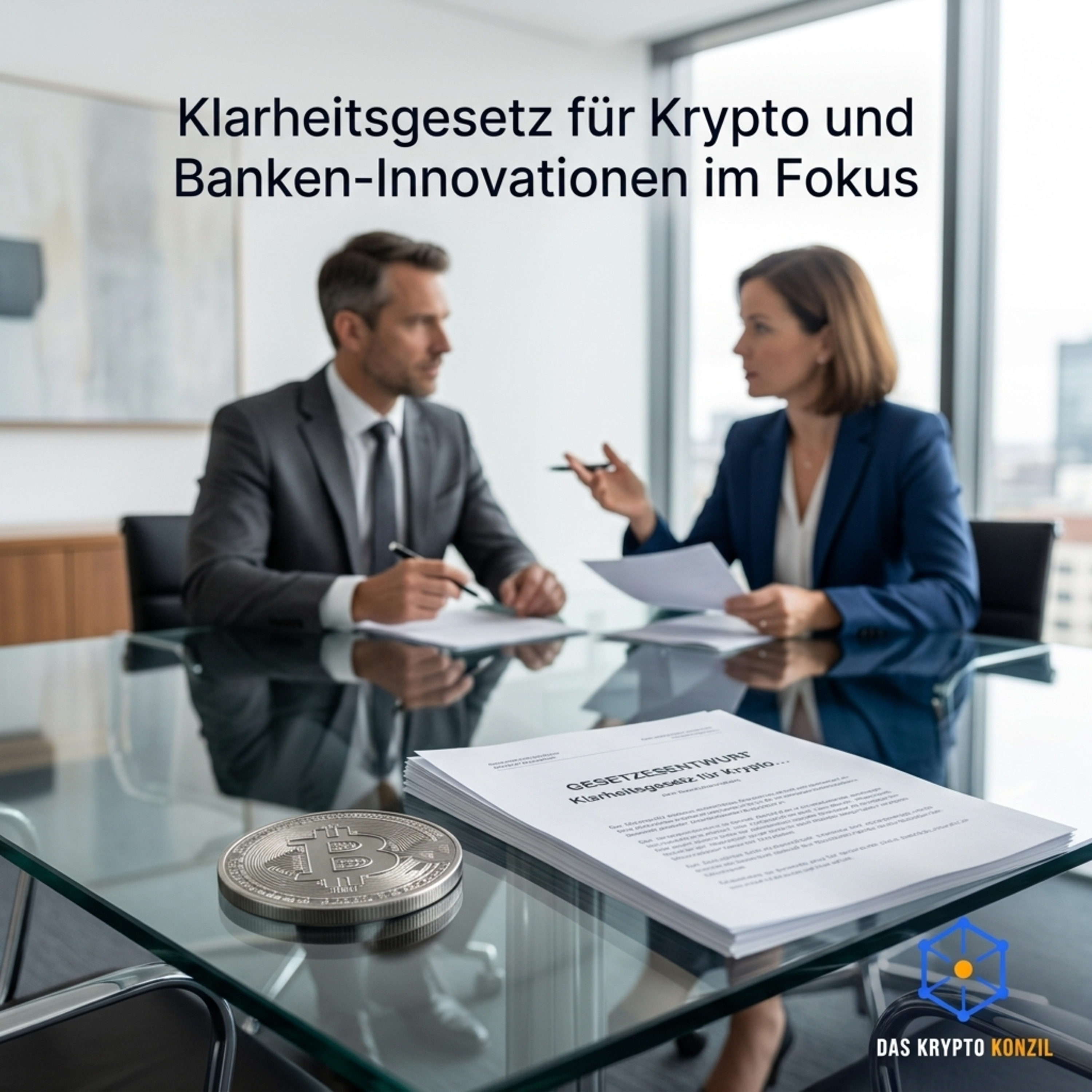 Klarheitsgesetz für Krypto und Banken-Innovationen im Fokus (# 143) episode artwork