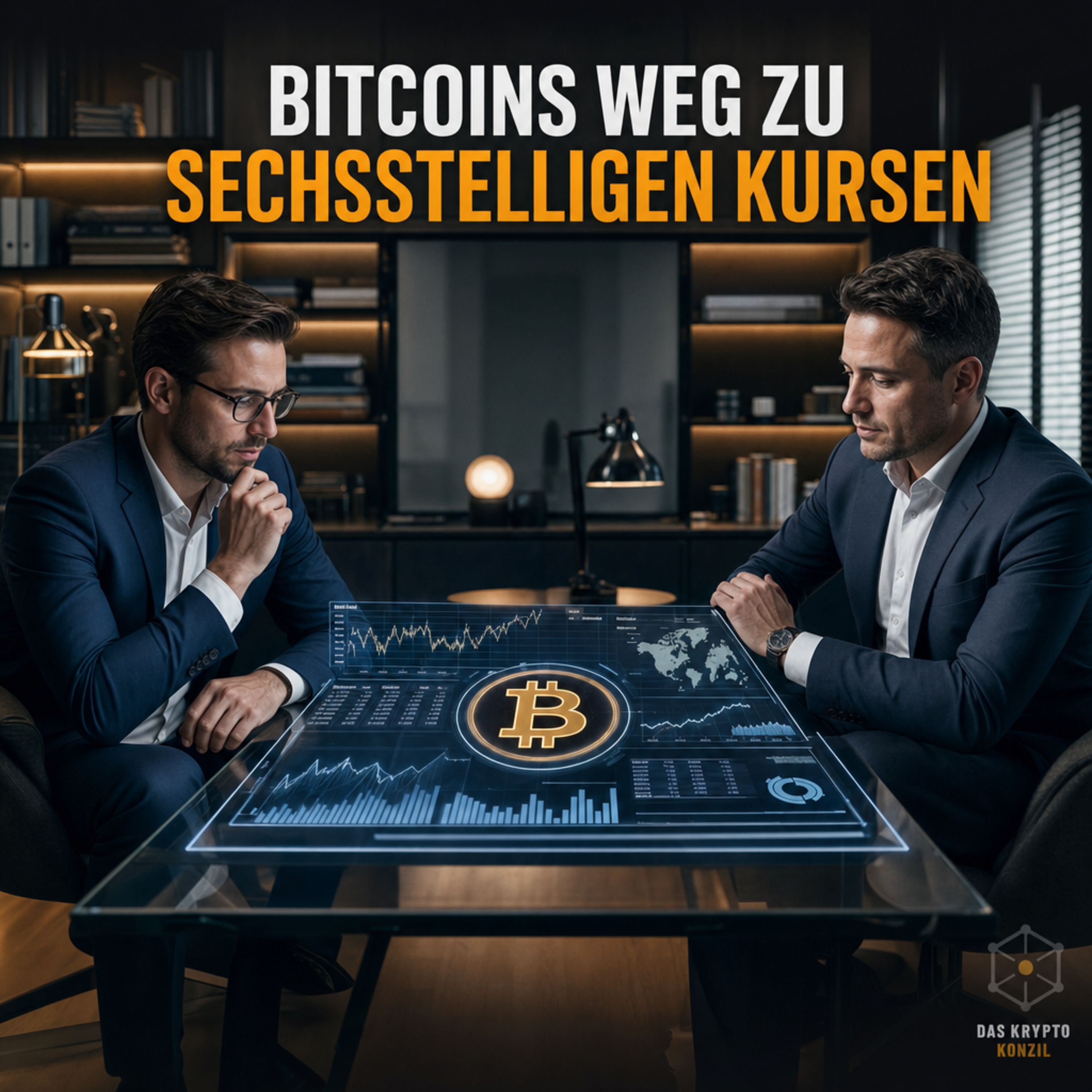 Bitcoins Weg zu sechsstelligen Kursen: Prognosen und Volatilität (# 162) episode artwork