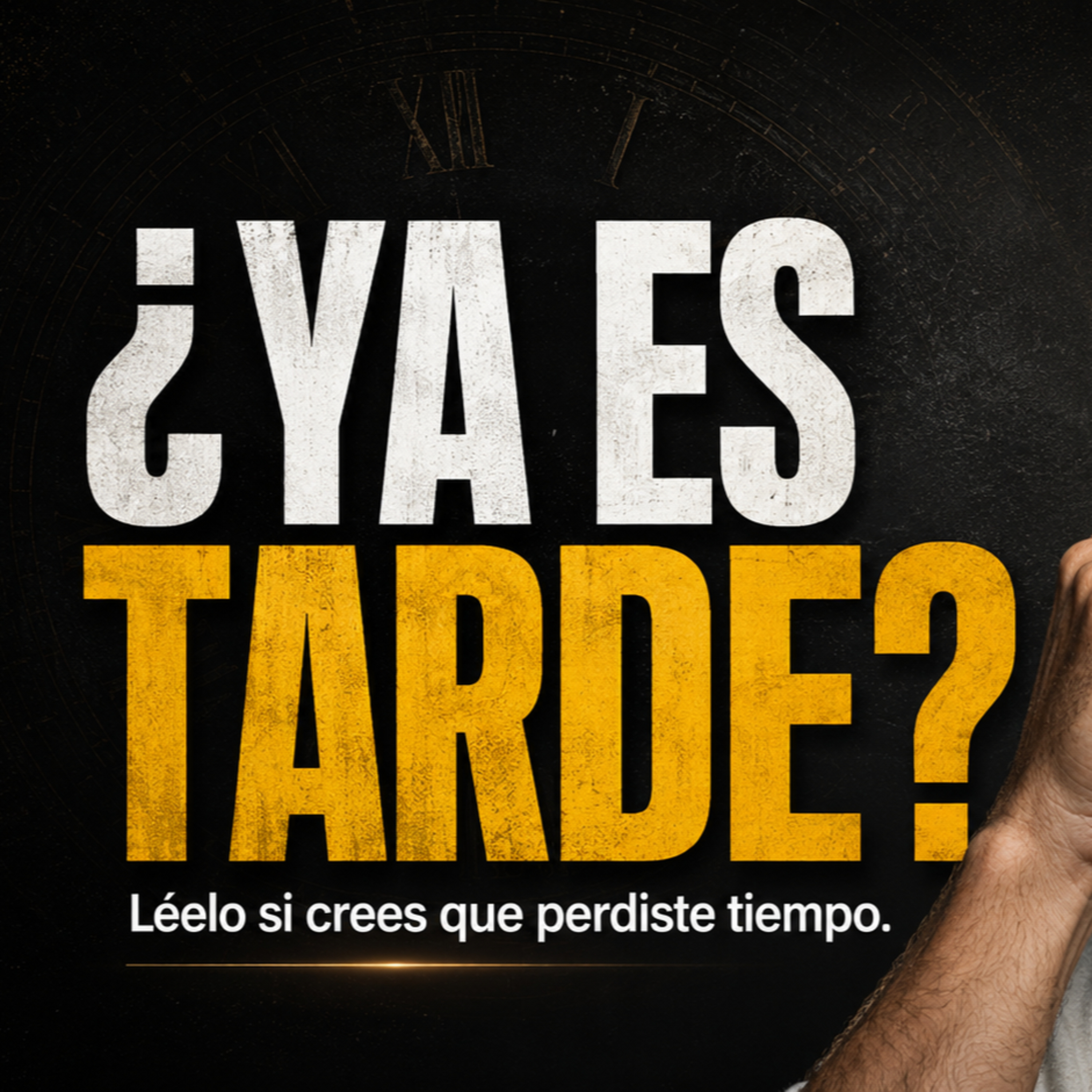 Llegar TARDE a tu propia VIDA: mi MAYOR ERROR | ESTOICISMO