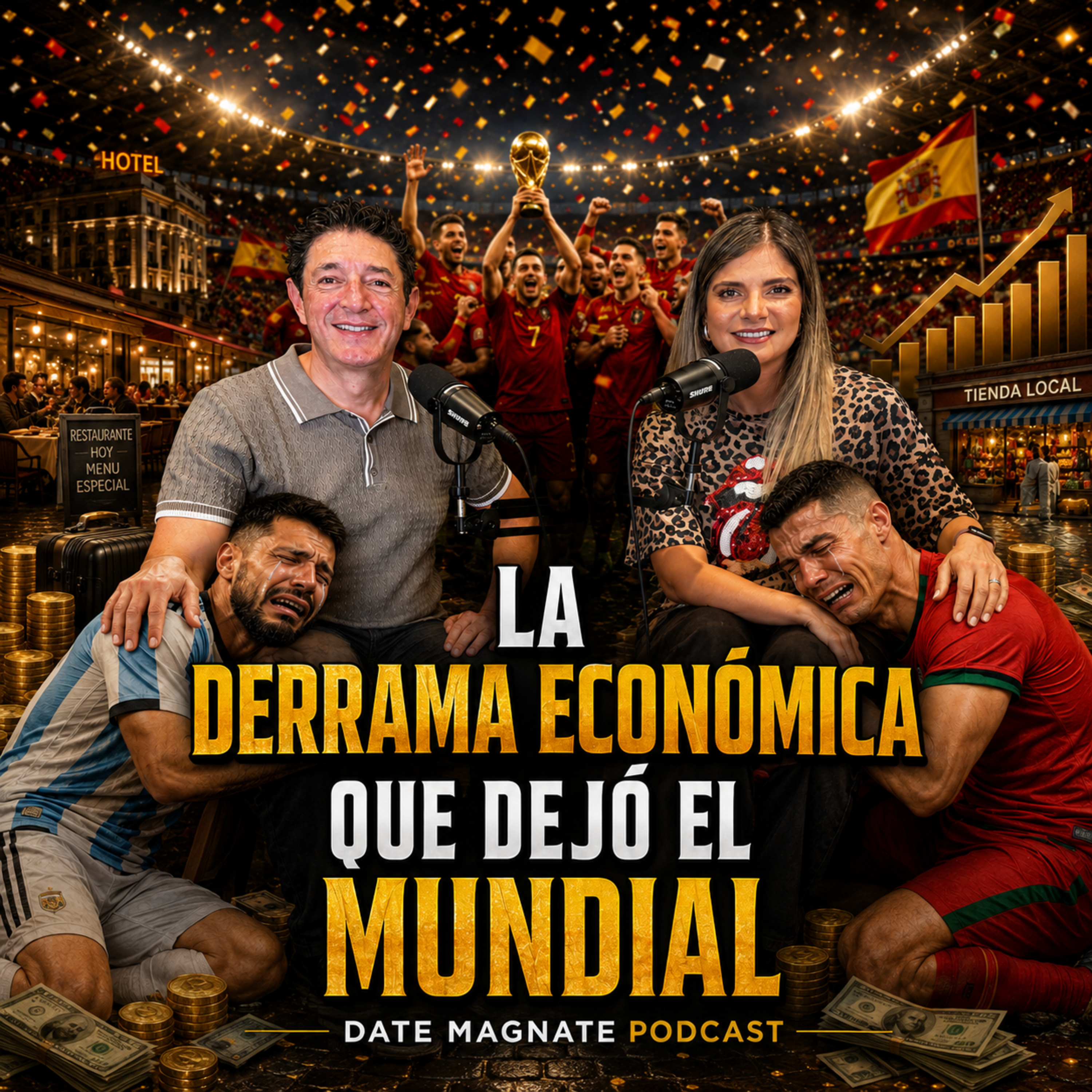 ¿Cuánto DINERO movió el Mundial? La Derrama Económica Explicada | Date Magnate Podcast episode artwork