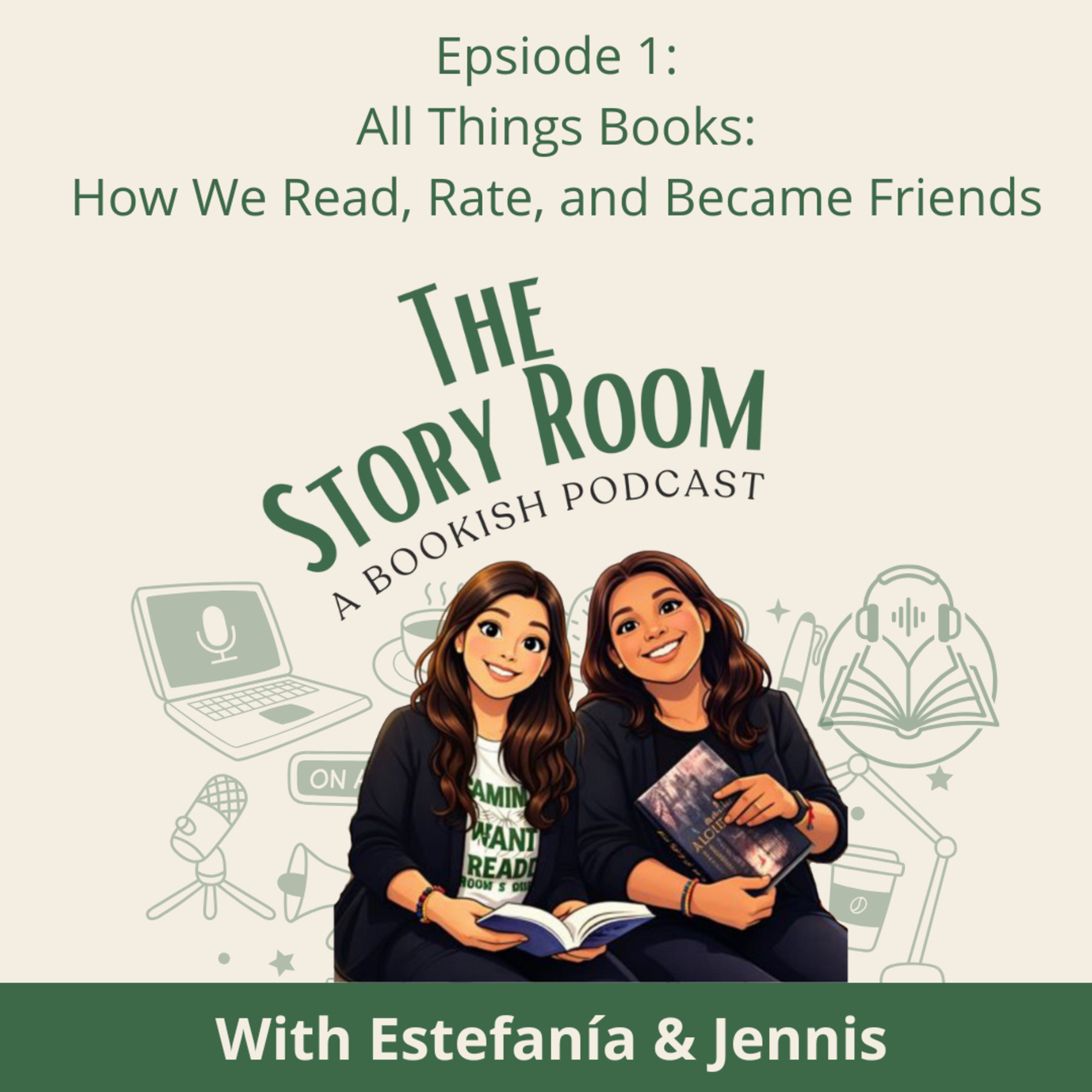 Episode 1: All Things Books: How We Read, Rate, and Became Friends episode artwork