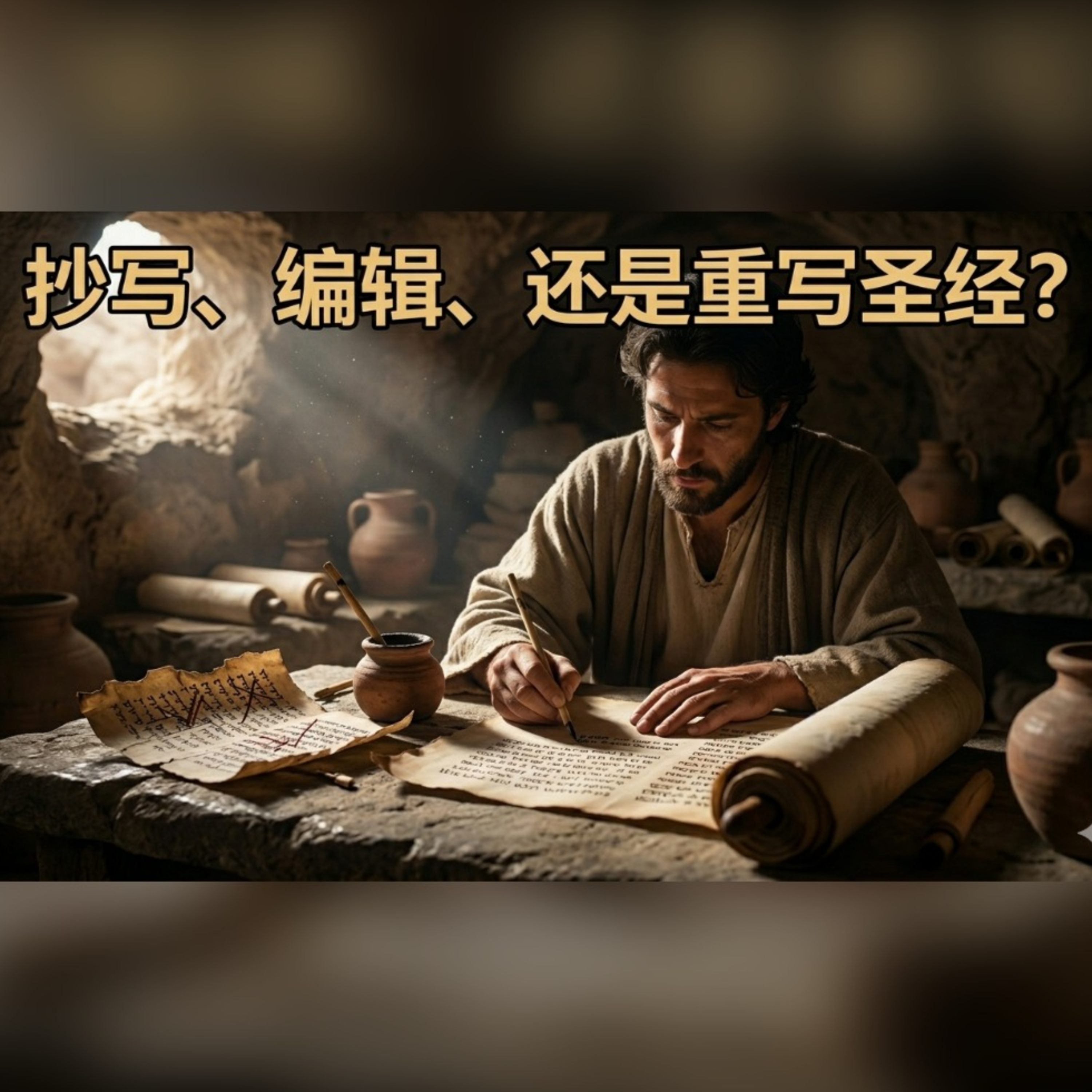 抄写、编辑、还是重写圣经？死海古卷的挑战 1 episode artwork