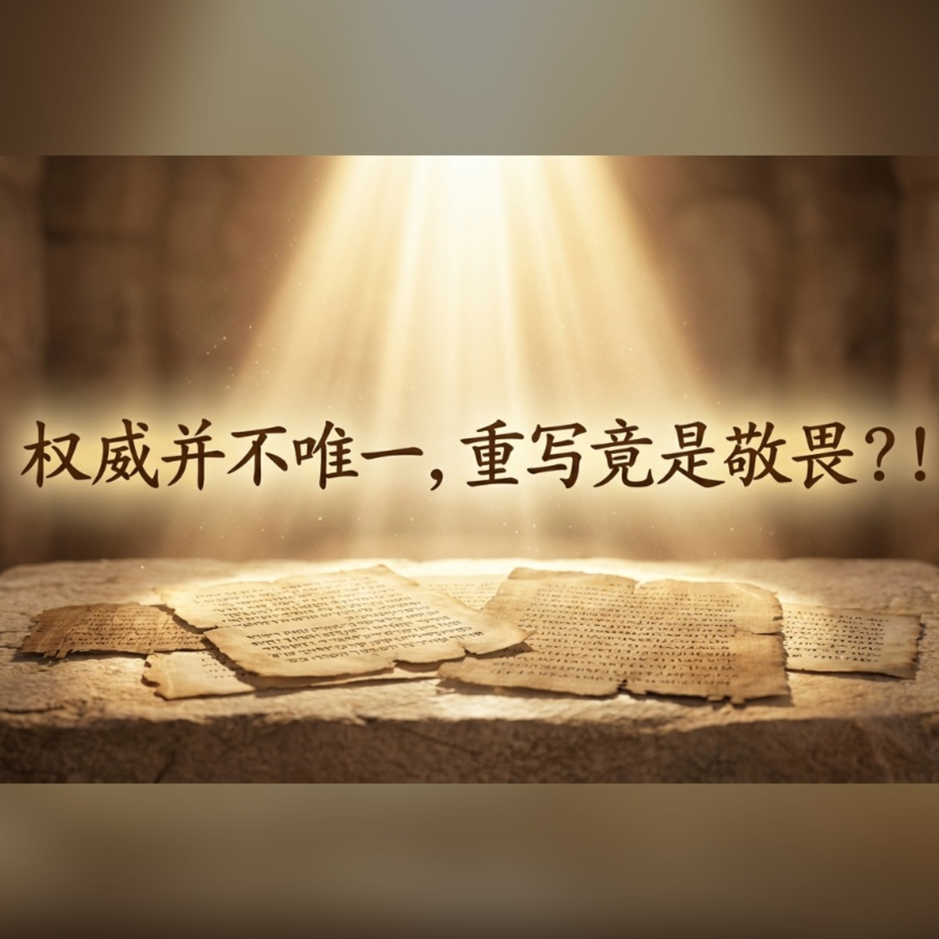 权威并不唯一，重写竟是敬畏？！死海古卷的挑战 2 episode artwork