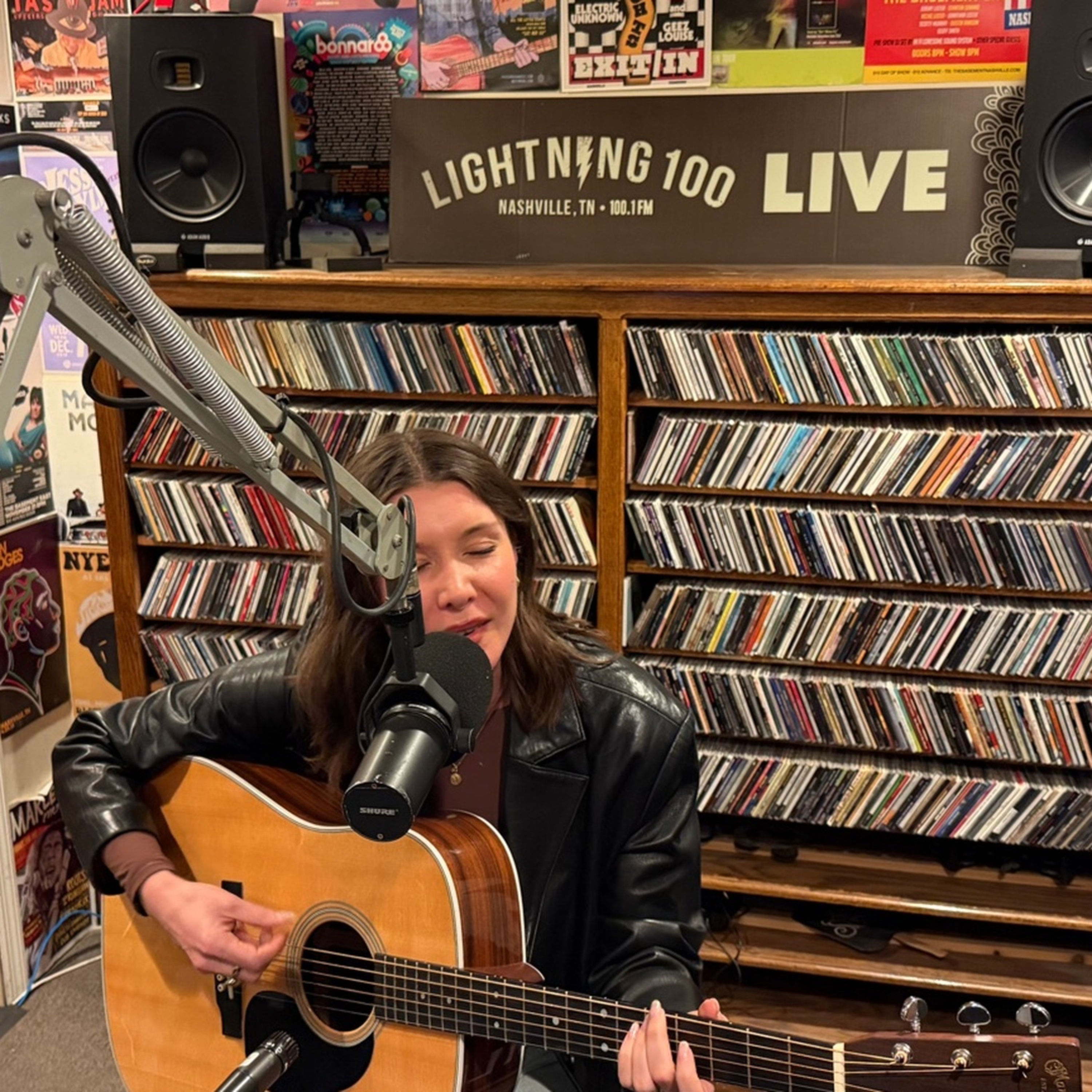 Bre Kennedy on Lightning 100 episode artwork