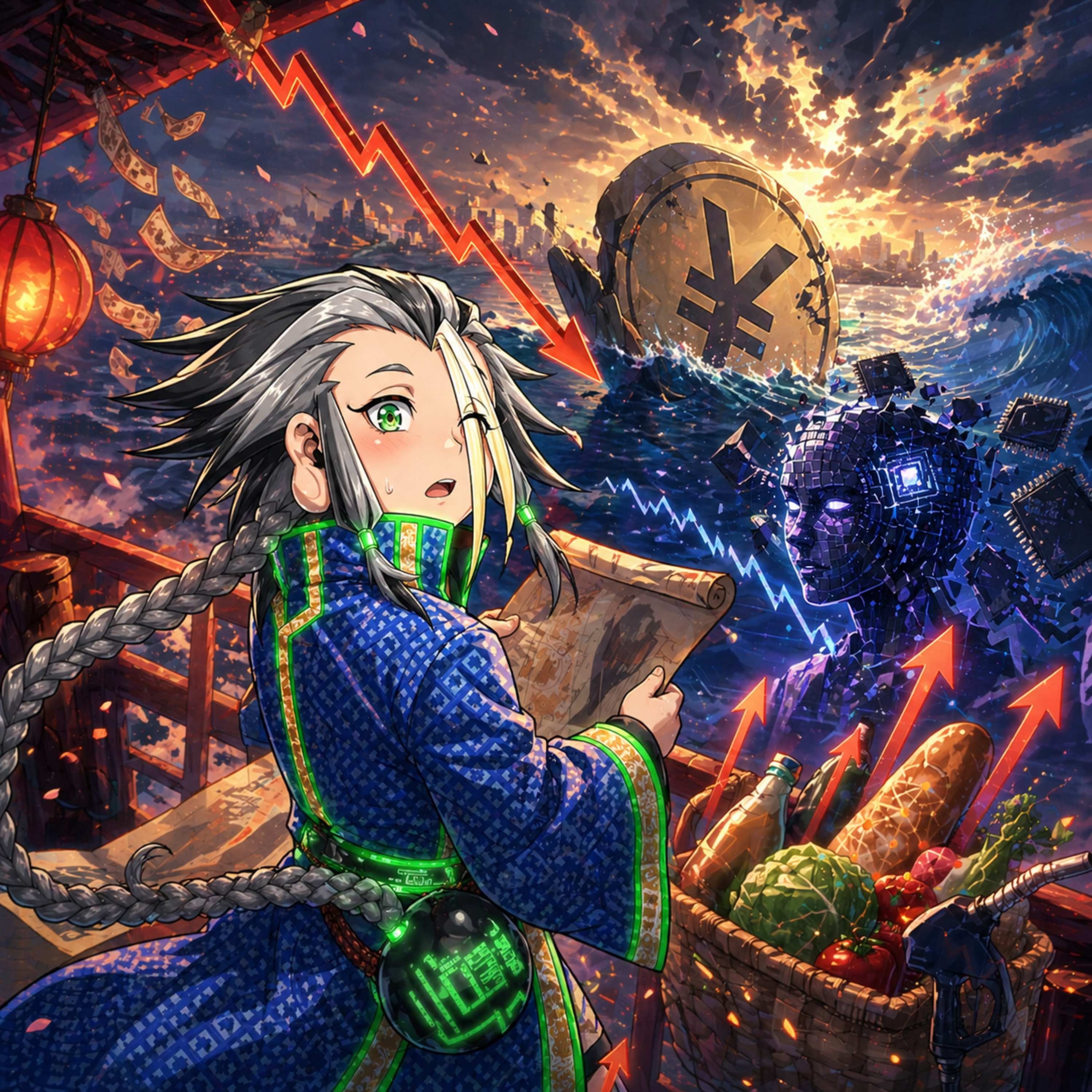円安170円警戒、悪いインフレで日本経済が苦しくなる理由【朝ラジオ切り抜き】 episode artwork