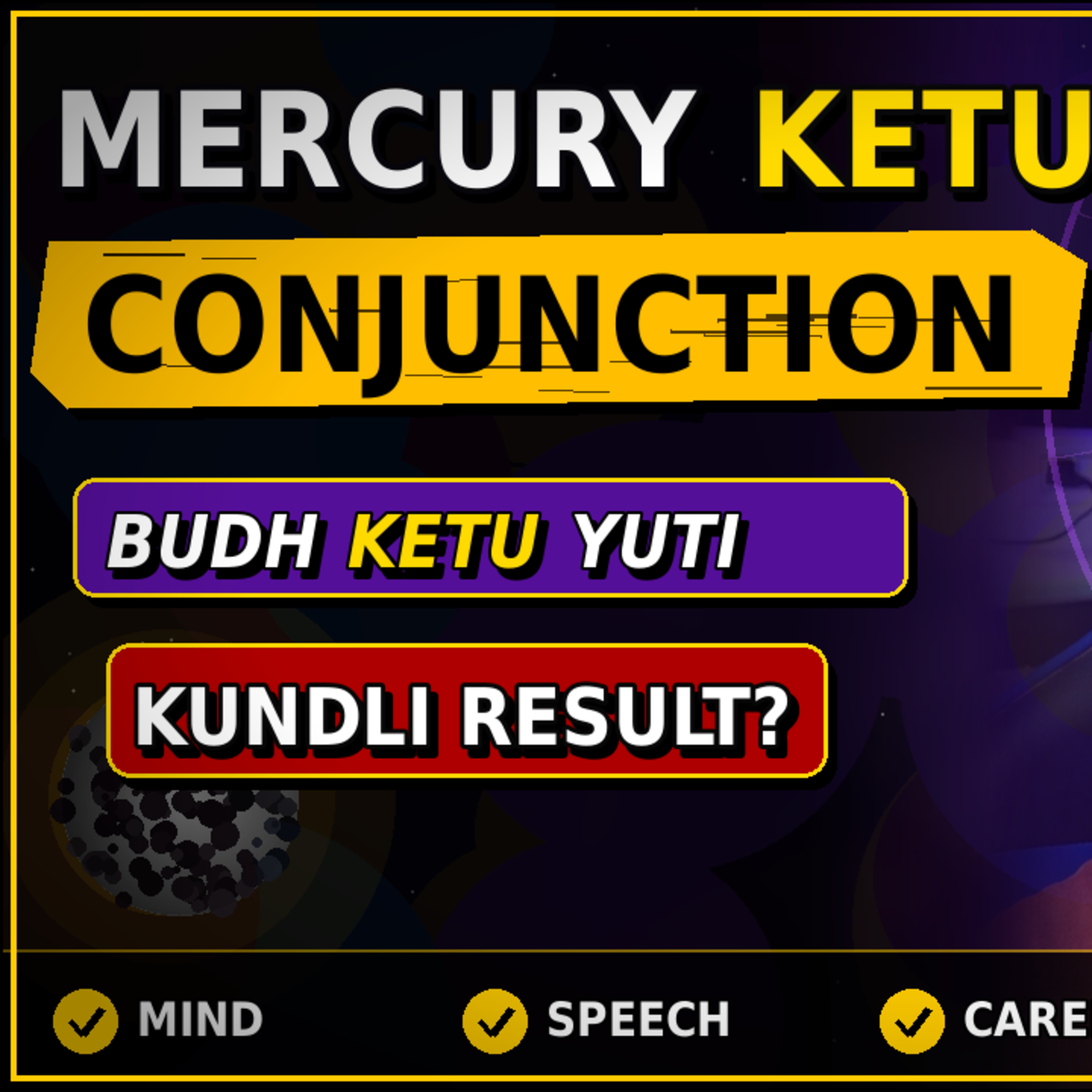 Mercury Ketu Conjunction | Budh Ketu Yuti Ka Purna Fal episode artwork