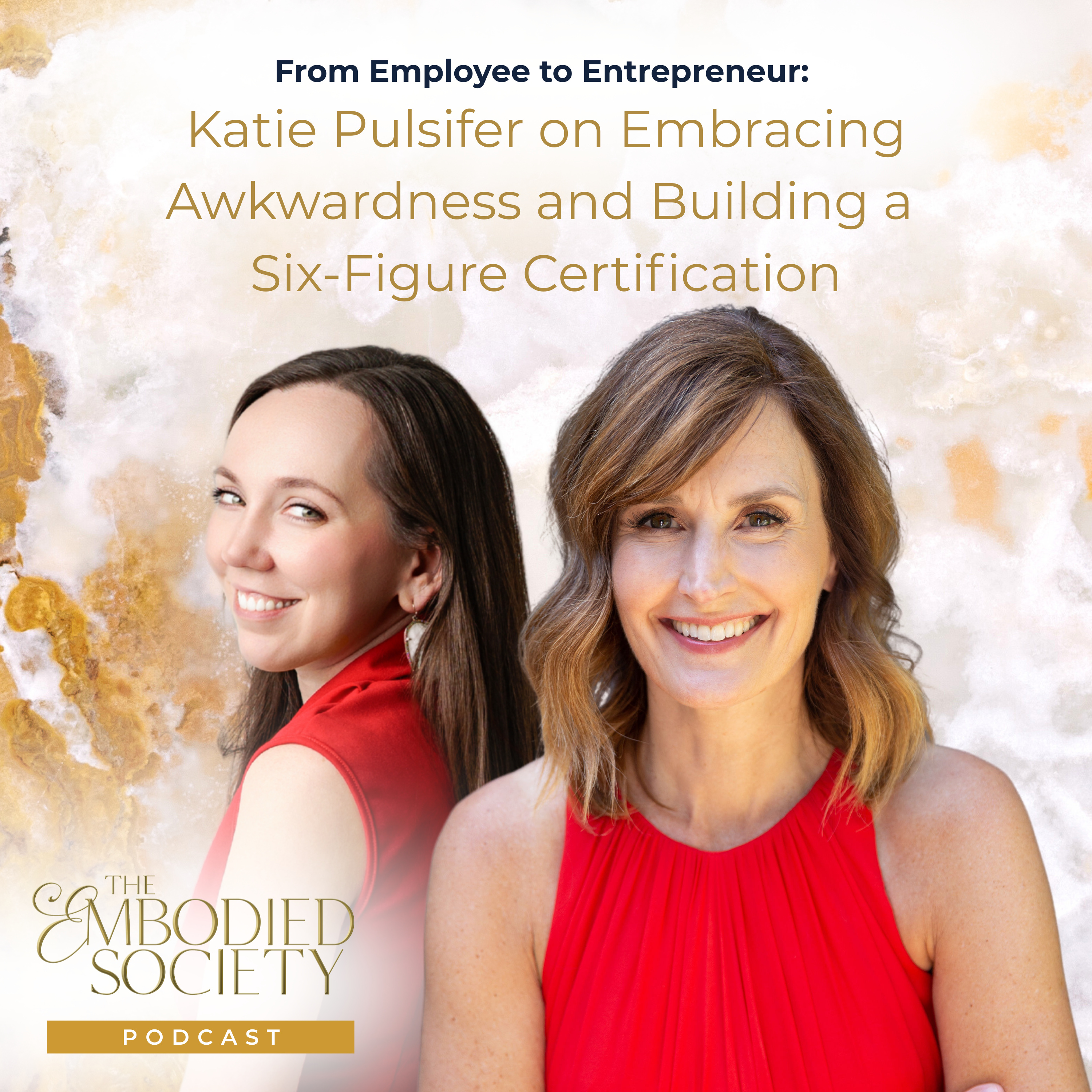 From Employee to Entrepreneur: Katie Pulsifer on Embracing Awkwardness and Building a Six-Figure Certification episode artwork