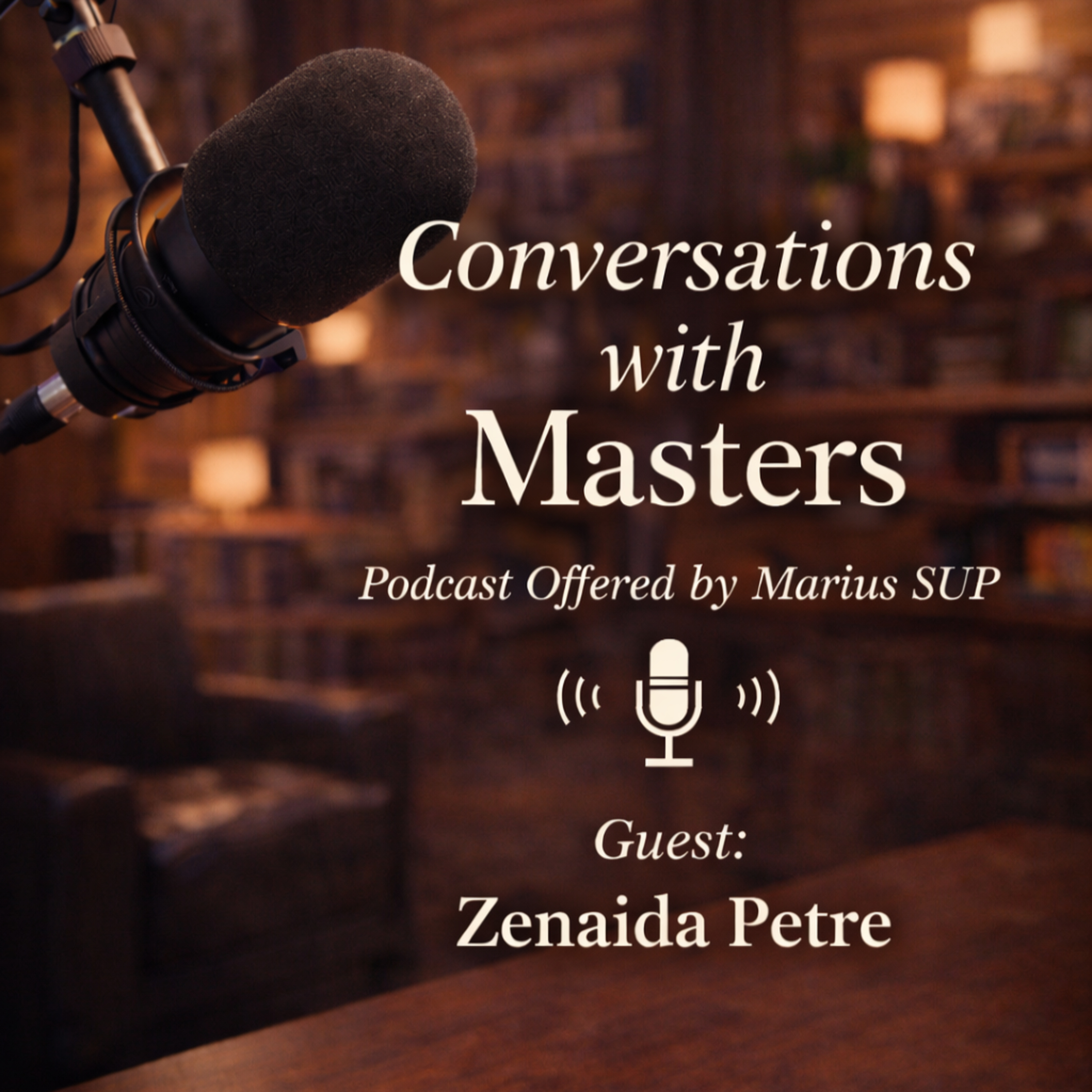 Conversations with Masters - guest Zenaida Petre episode artwork
