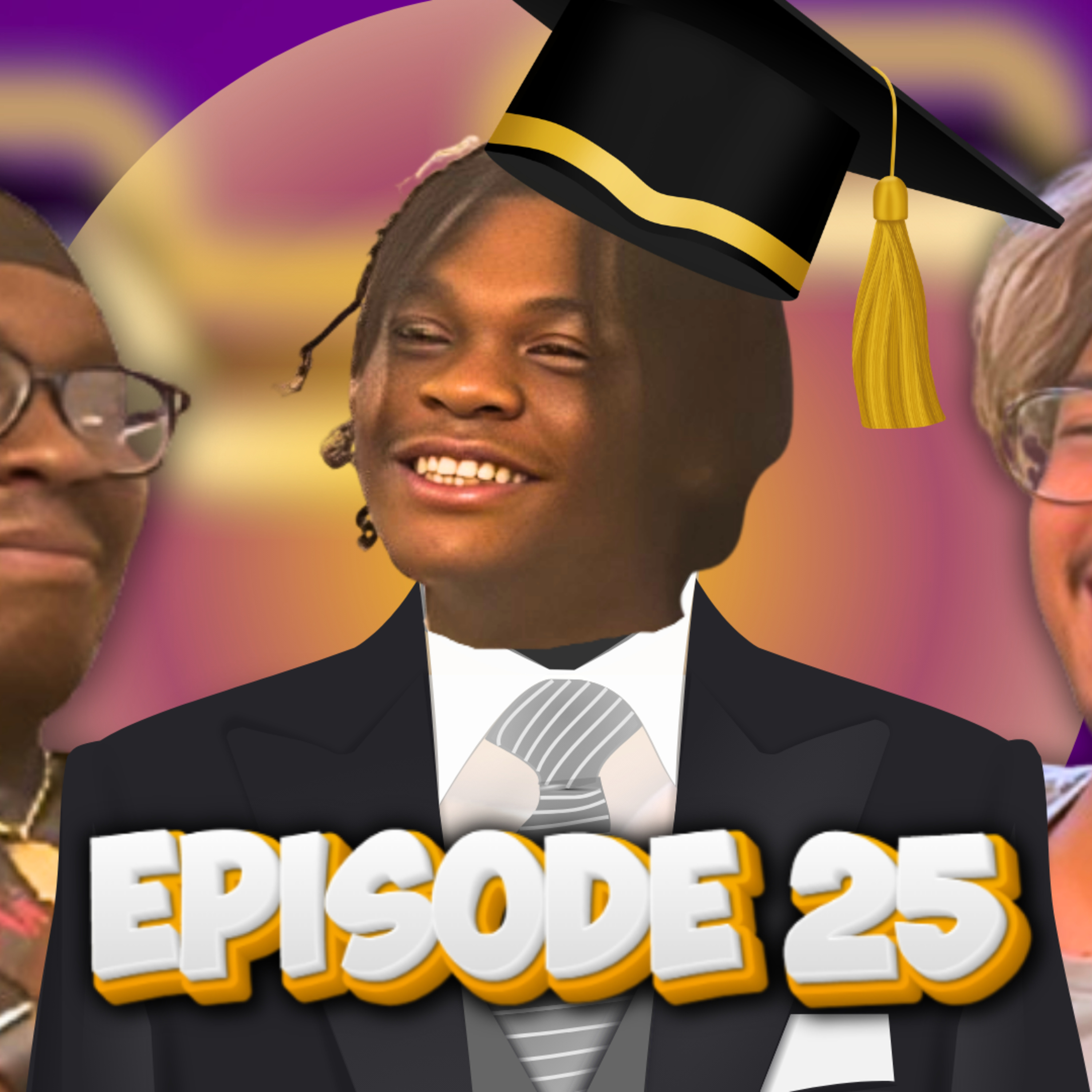 BRIGHT GRADUATES FROM STREAMER UNIVERSITY! LAST PERIOD PODCAST: EPISODE 25 episode artwork