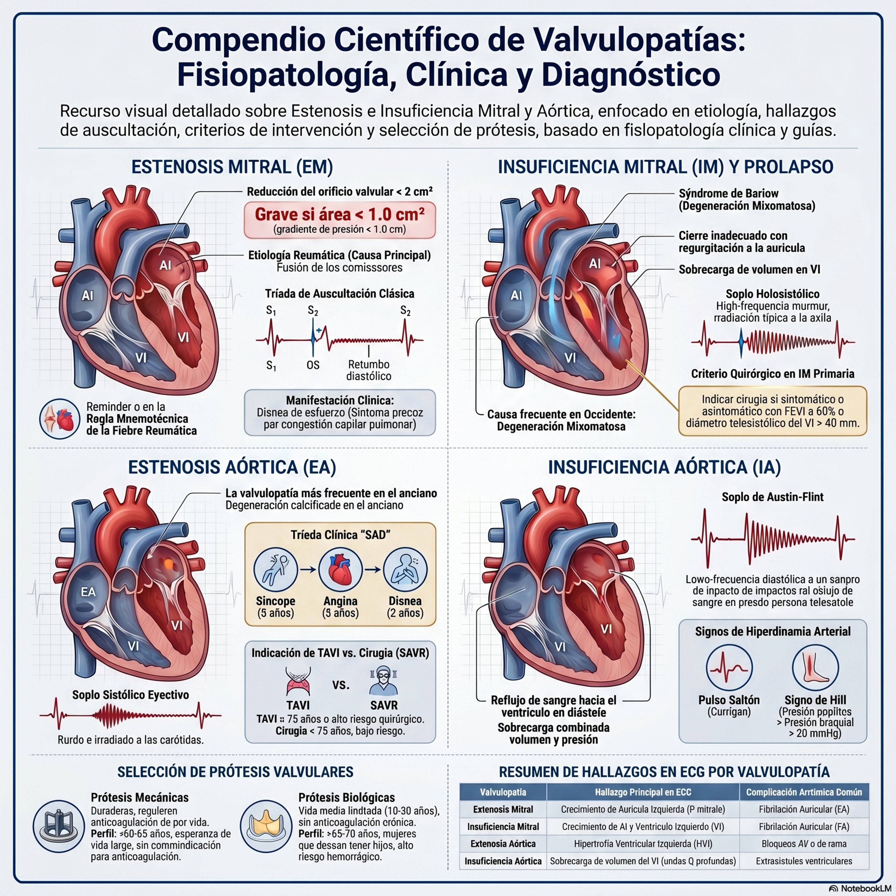 Fisiopatología y manejo de valvulopatías cardiacas episode artwork