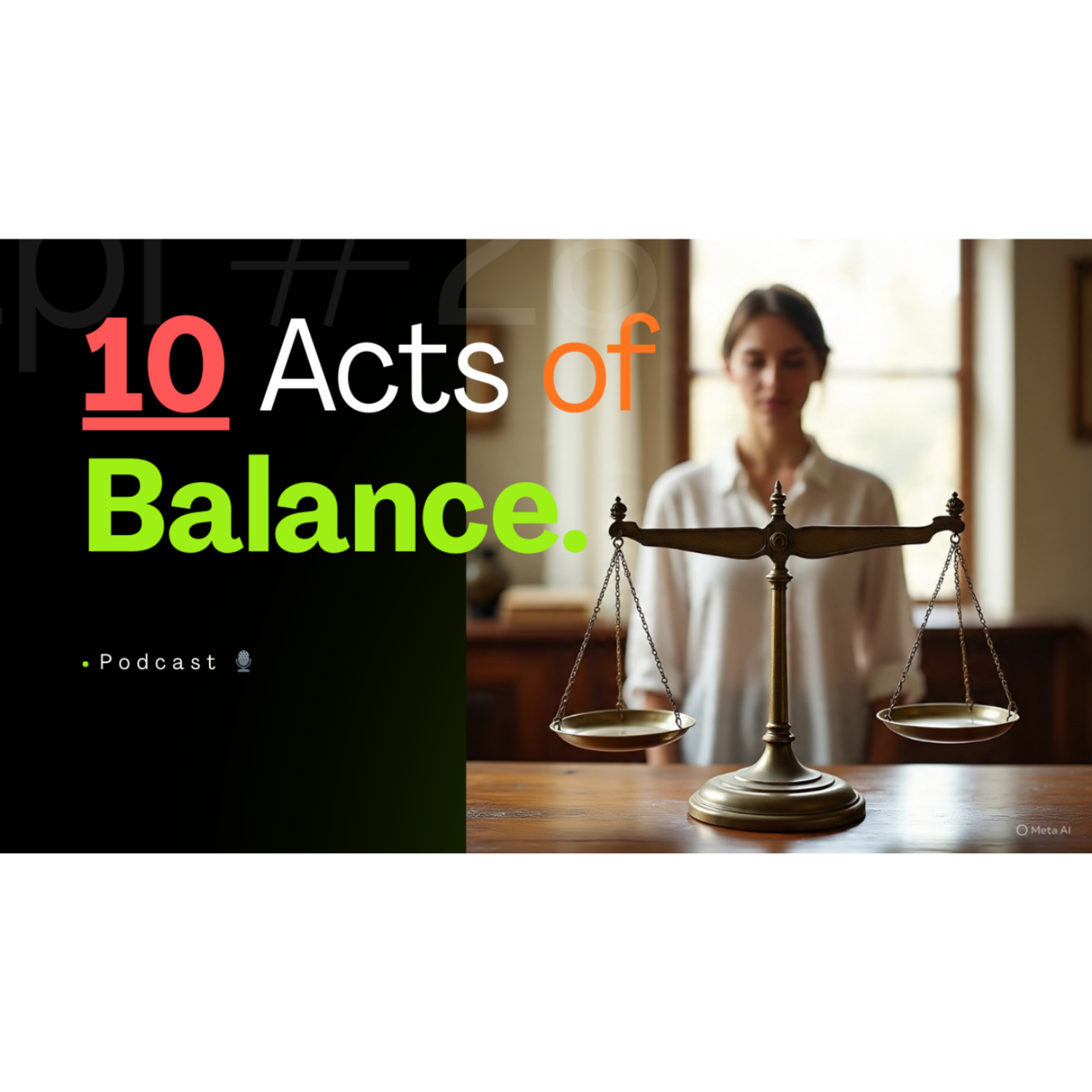 10 Acts of Balance | Life Skills | Podcast 🎙️ episode artwork