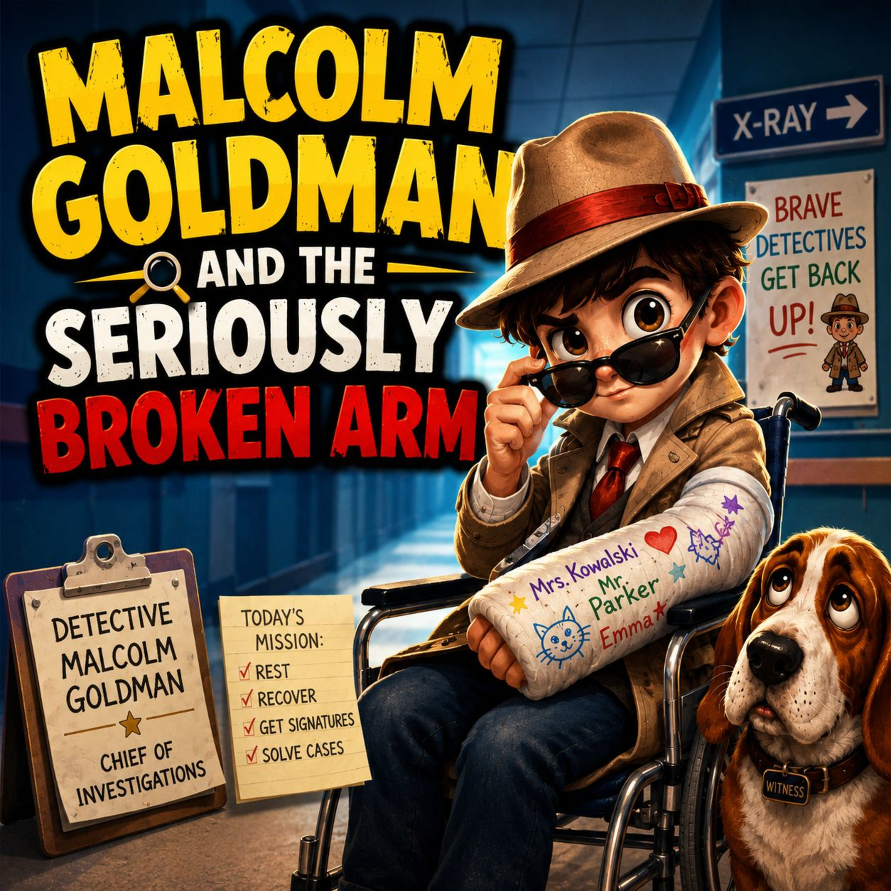 Malcolm Goldman and the Seriously Broken Arm [Fiction | Comedy] by Sevastian Winters episode artwork