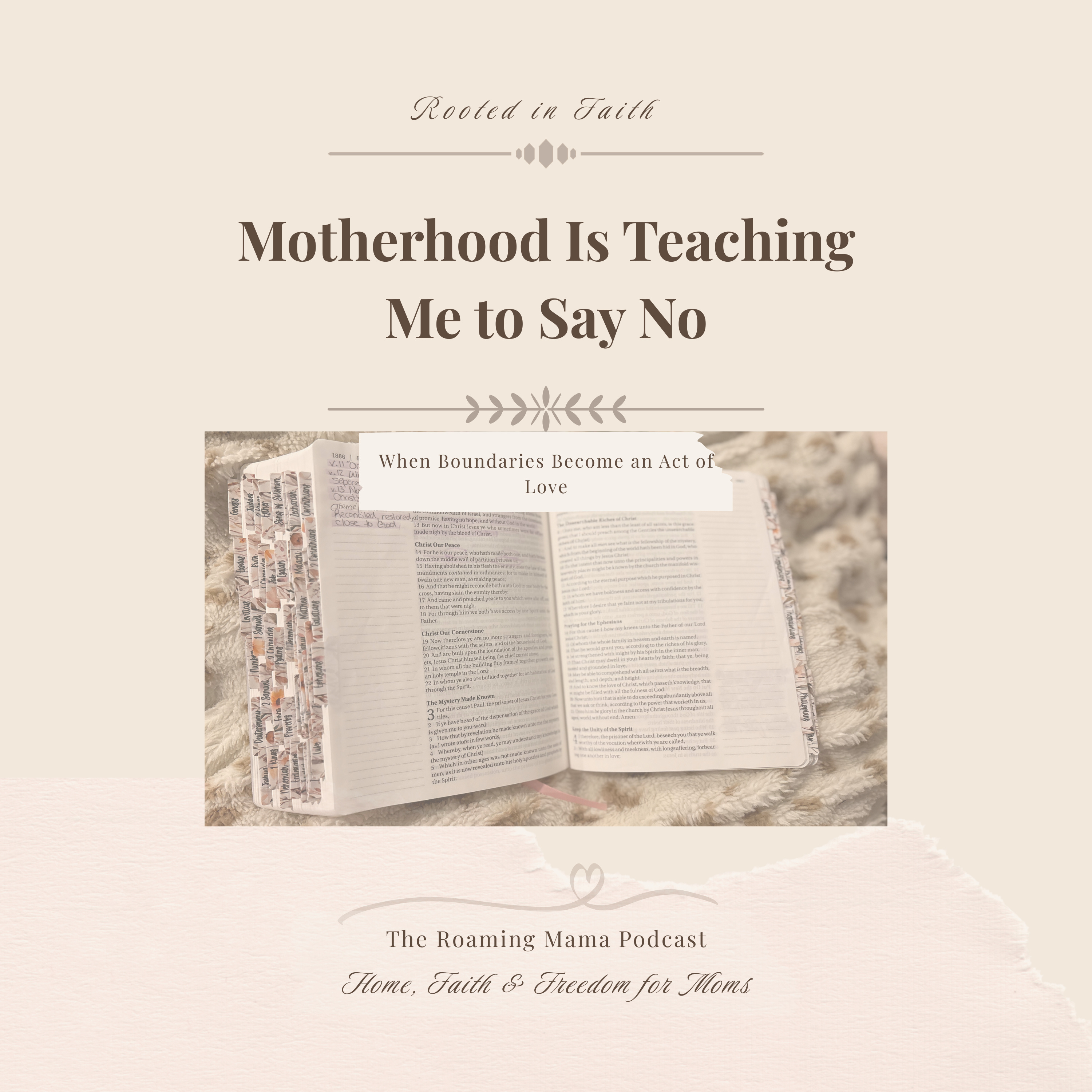 Motherhood is Teaching Me to Say No episode artwork