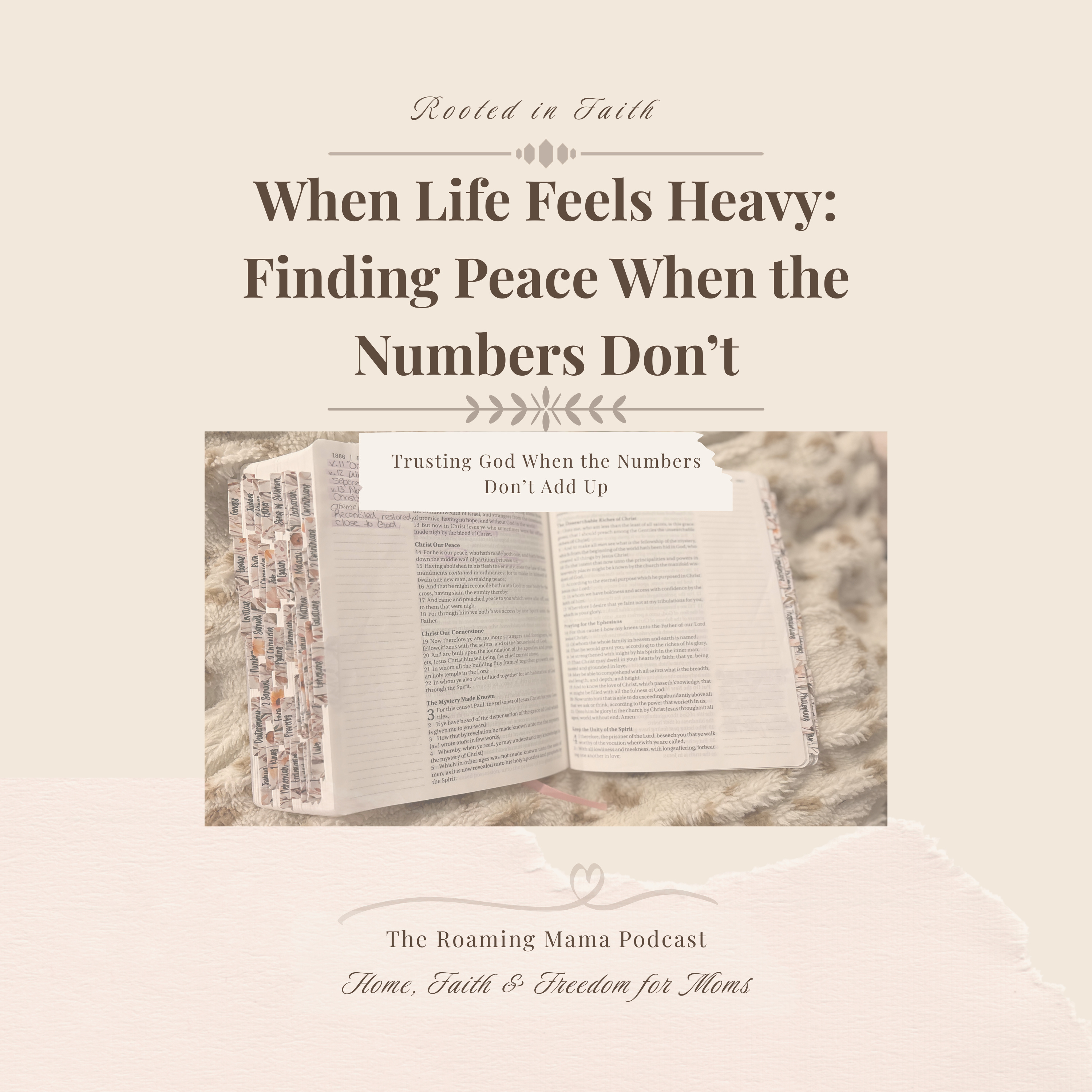 When Life Feels Heavy: Finding Peace When the Numbers Don’t episode artwork