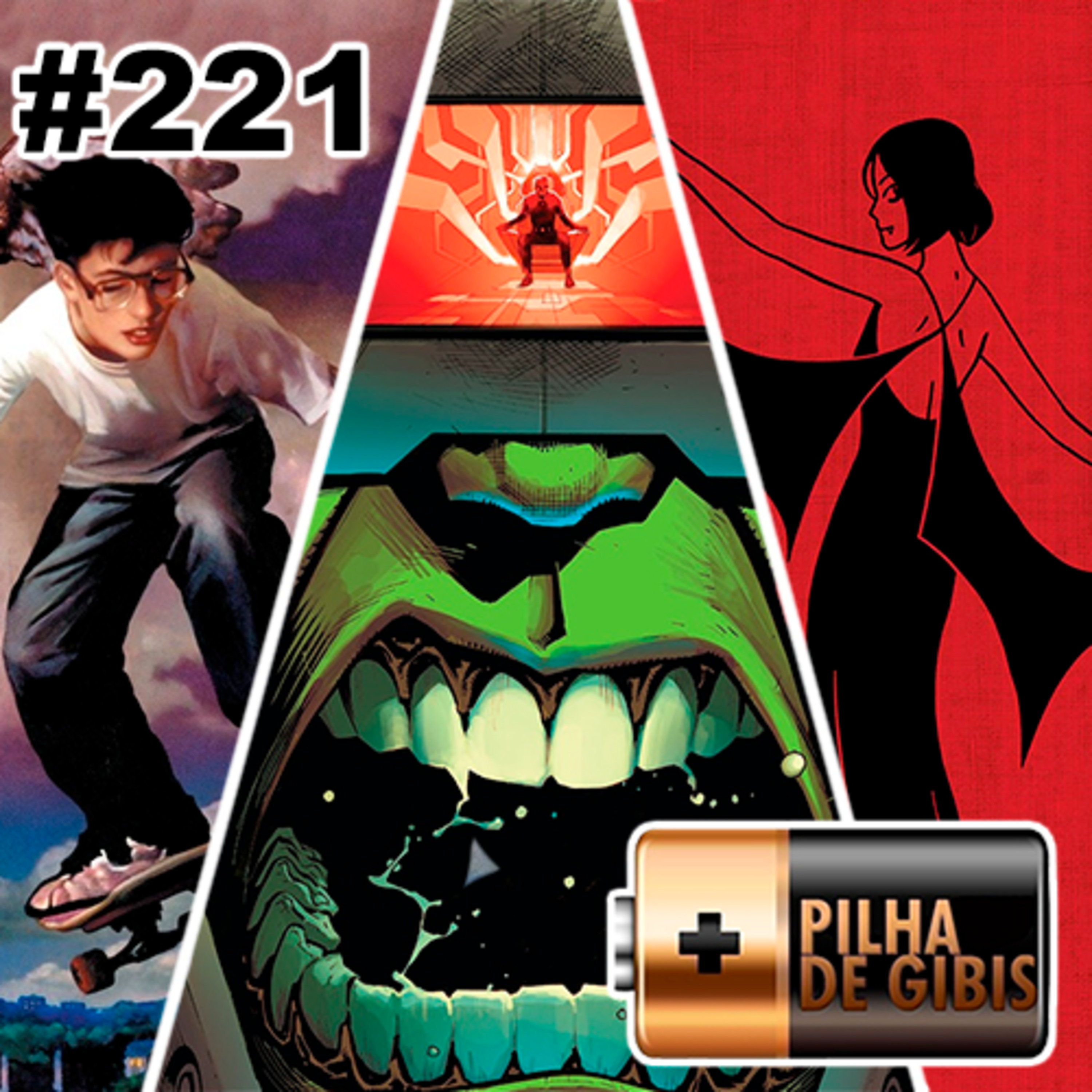 #221 – HULK DO CATES É O MELHOR HULK? episode artwork