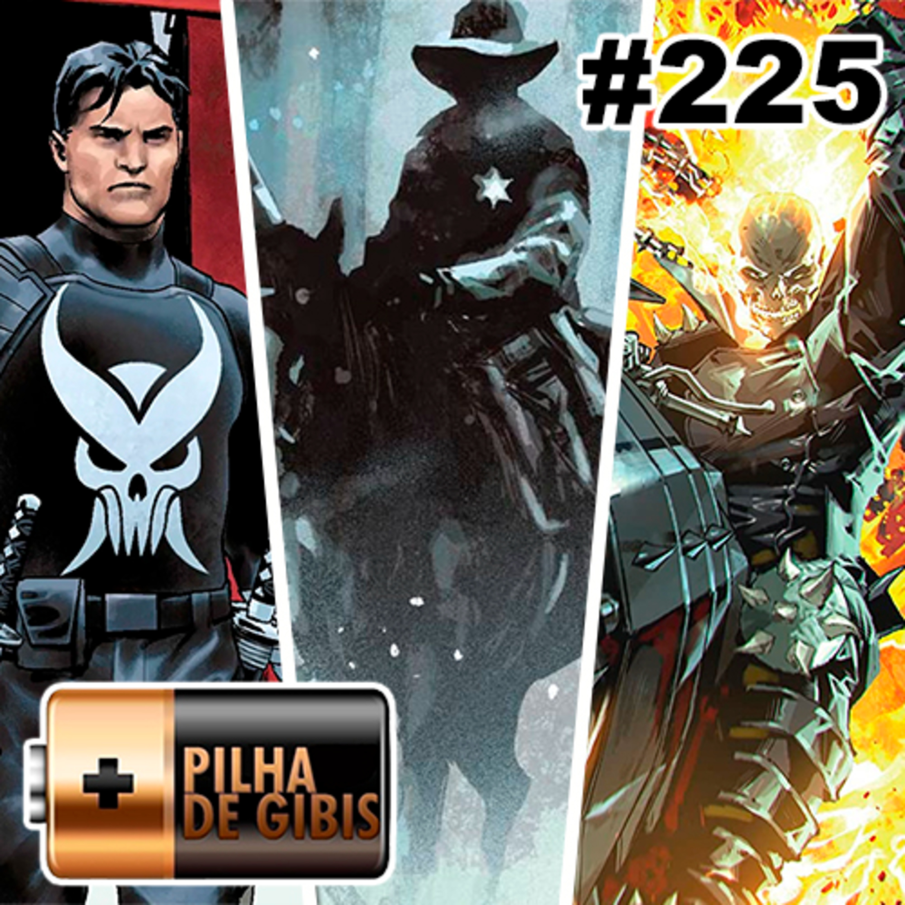 #225 – HAILSTONE, JUSTICEIRO DO AARON E O NOVO MOTOQUEIRO FANTASMA episode artwork