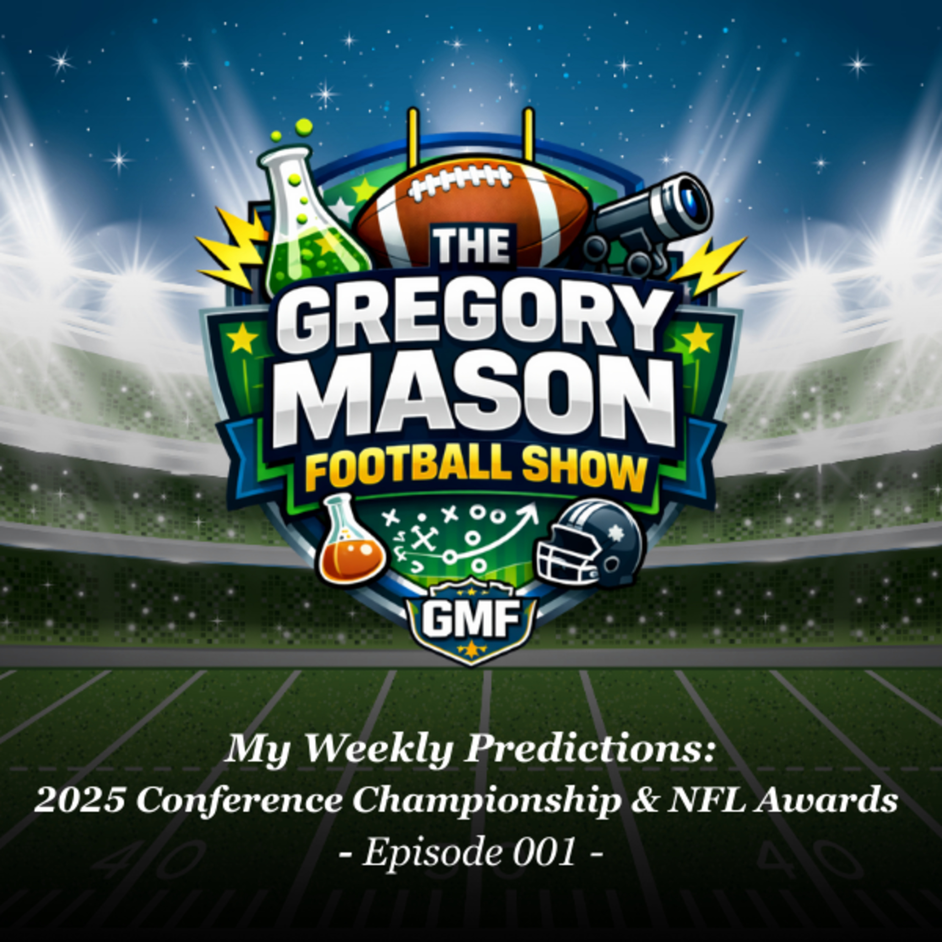 My Weekly Predictions: 2025 Conference Championship & NFL Awards episode artwork