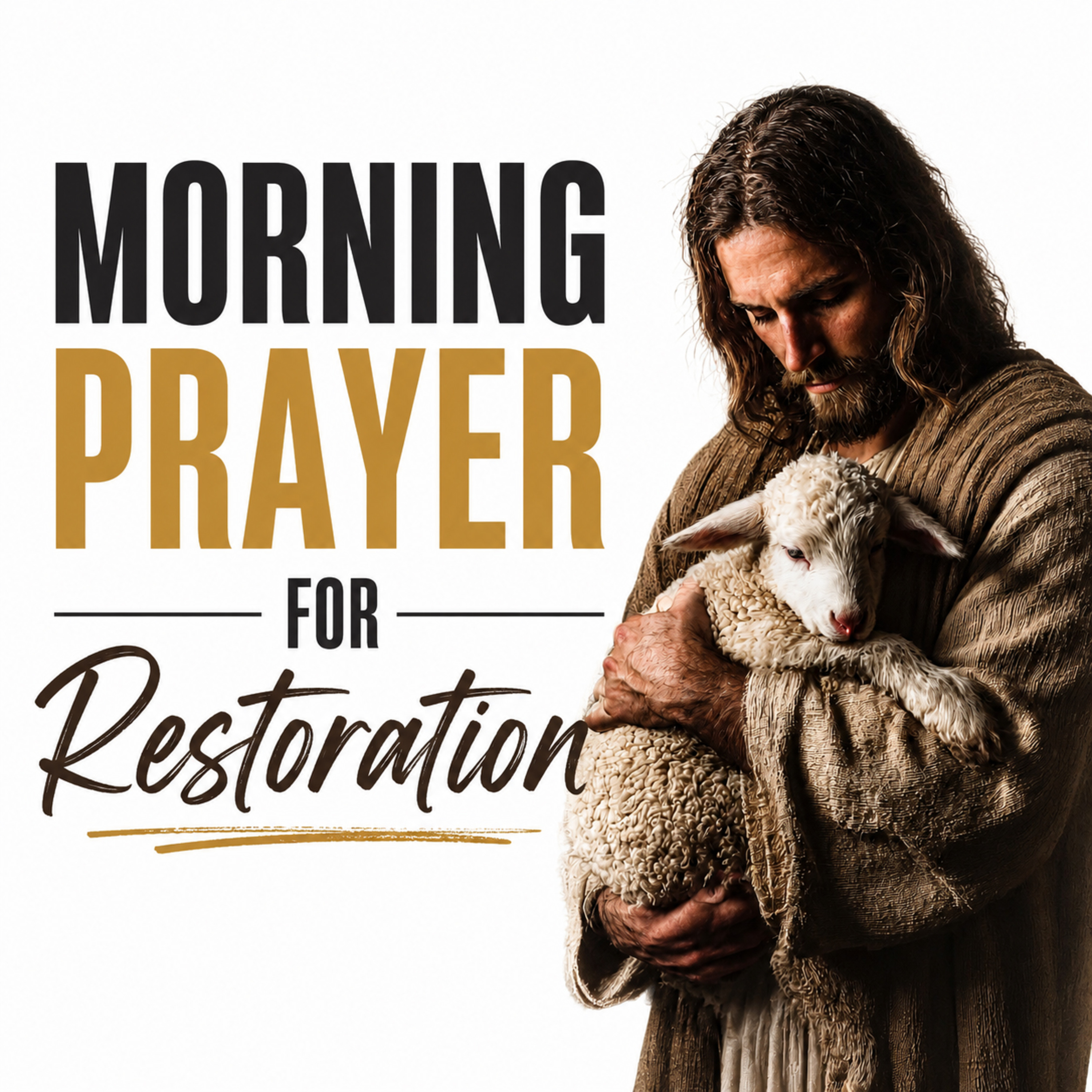 Morning Prayer for Restoration | Start Your Day with Psalm 23 and Let God Restore You