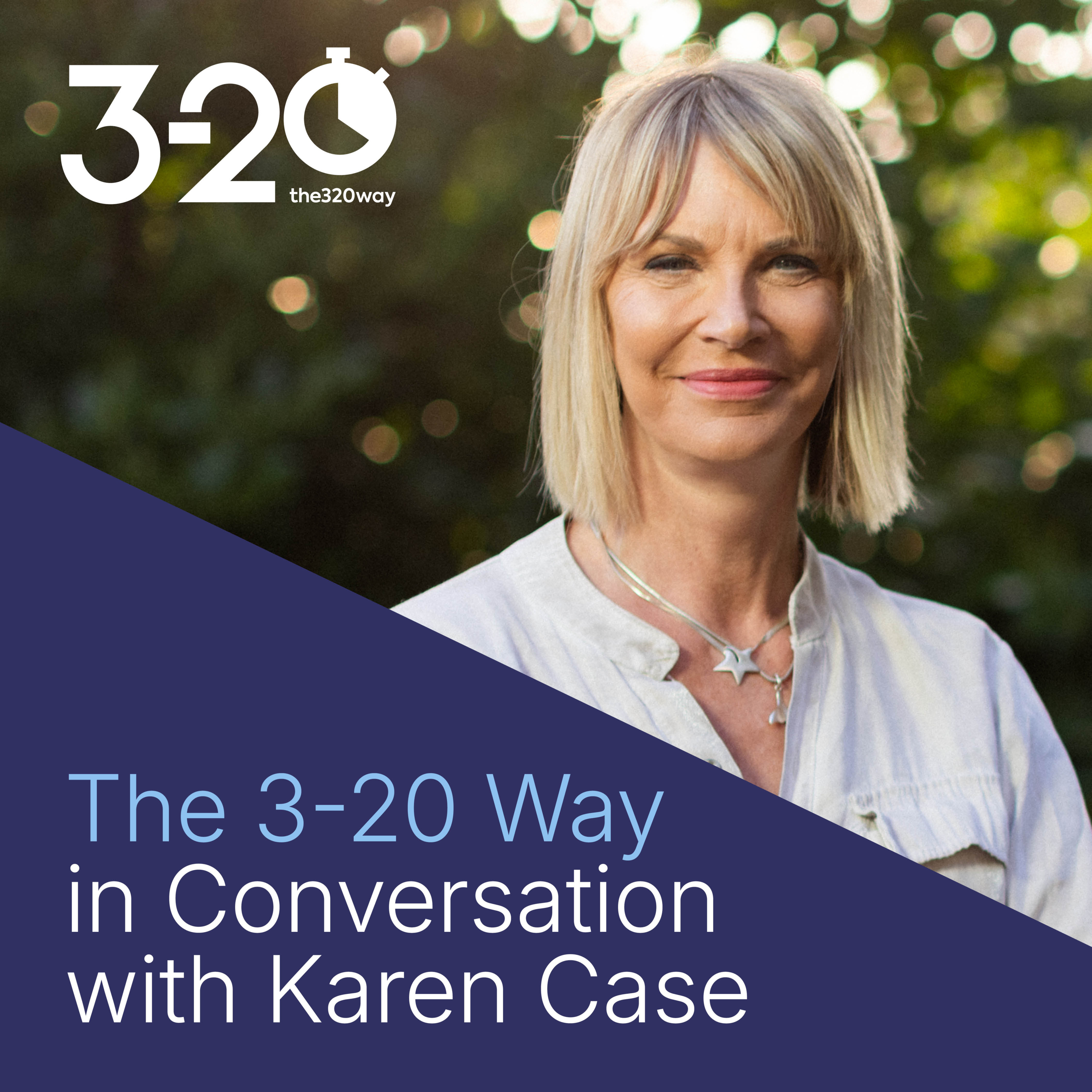 The 3-20 Way In Conversation | Episode 1 | Karen Wright, GBBO contestant & baking legend episode artwork