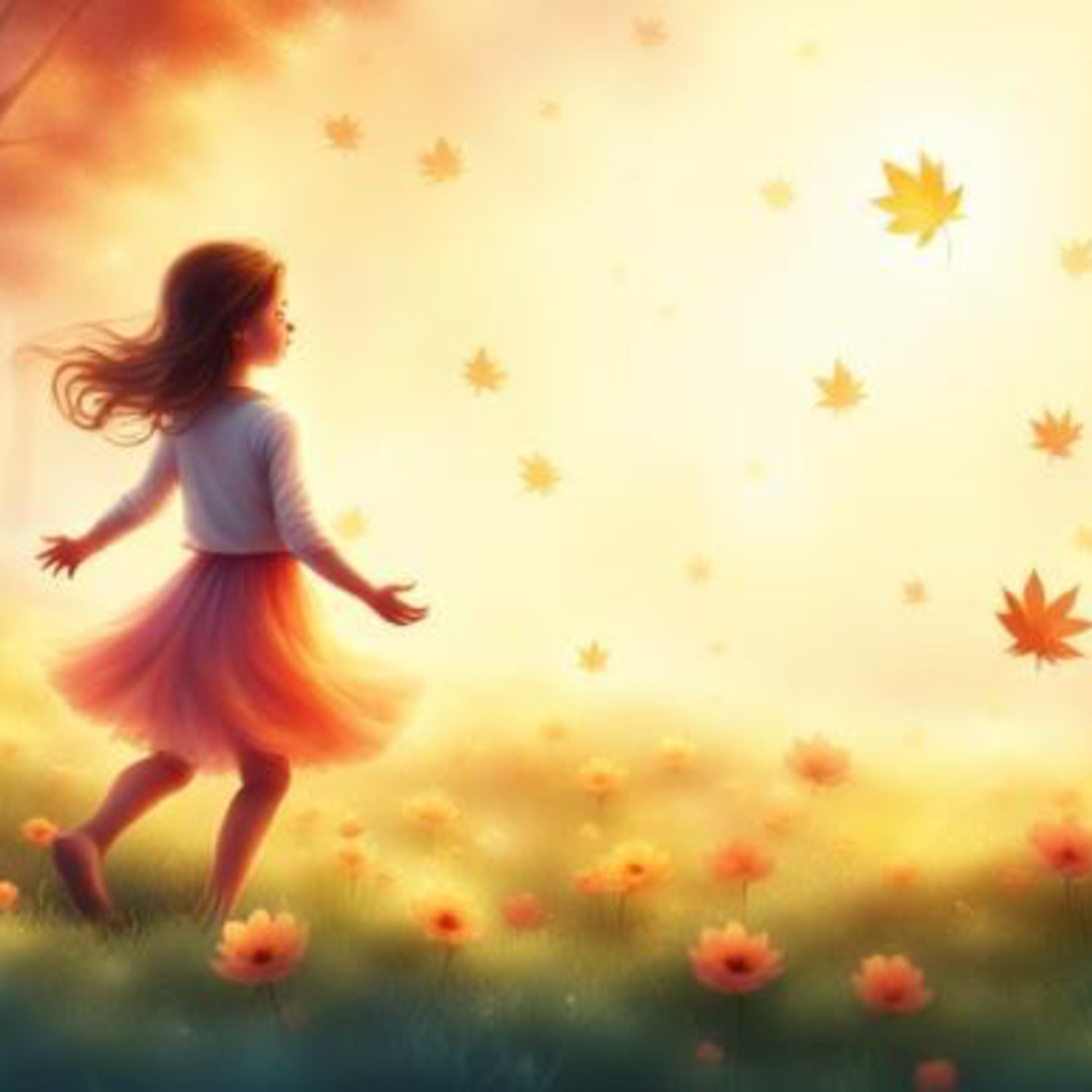 🌺 Loslaten en opladen met nieuwe energie kindermeditatie ( Herfst naar Lente )
