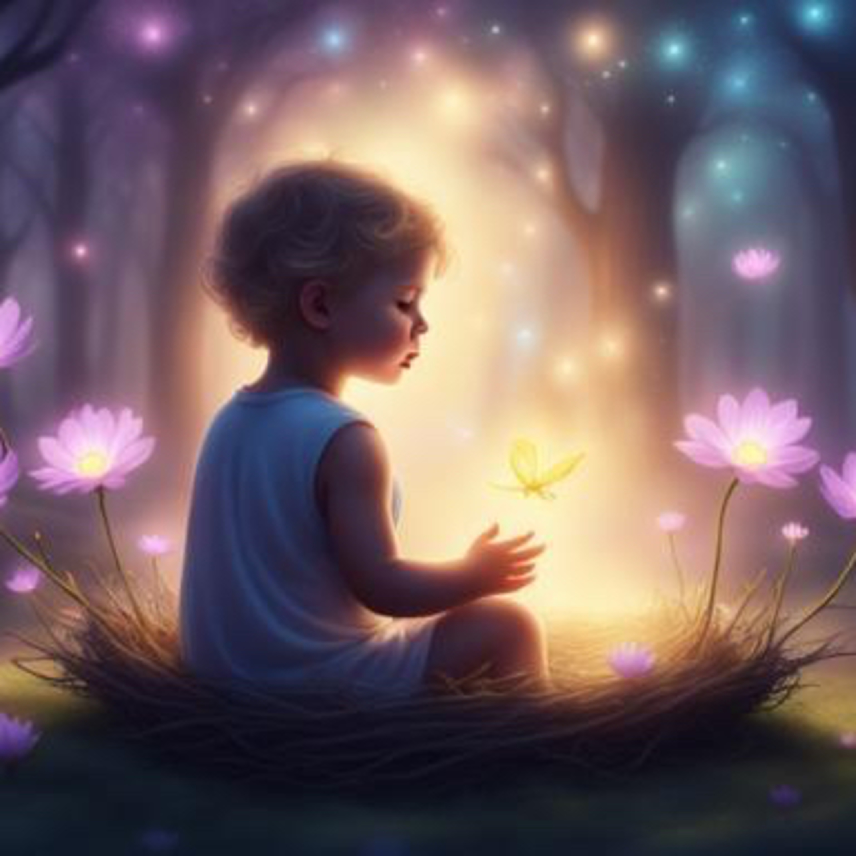 🧚🏼‍♀️Geleide slaapmeditatie voor kinderen. Het Vuurvliegje en de geheime droomtuin YOGA NIDRA