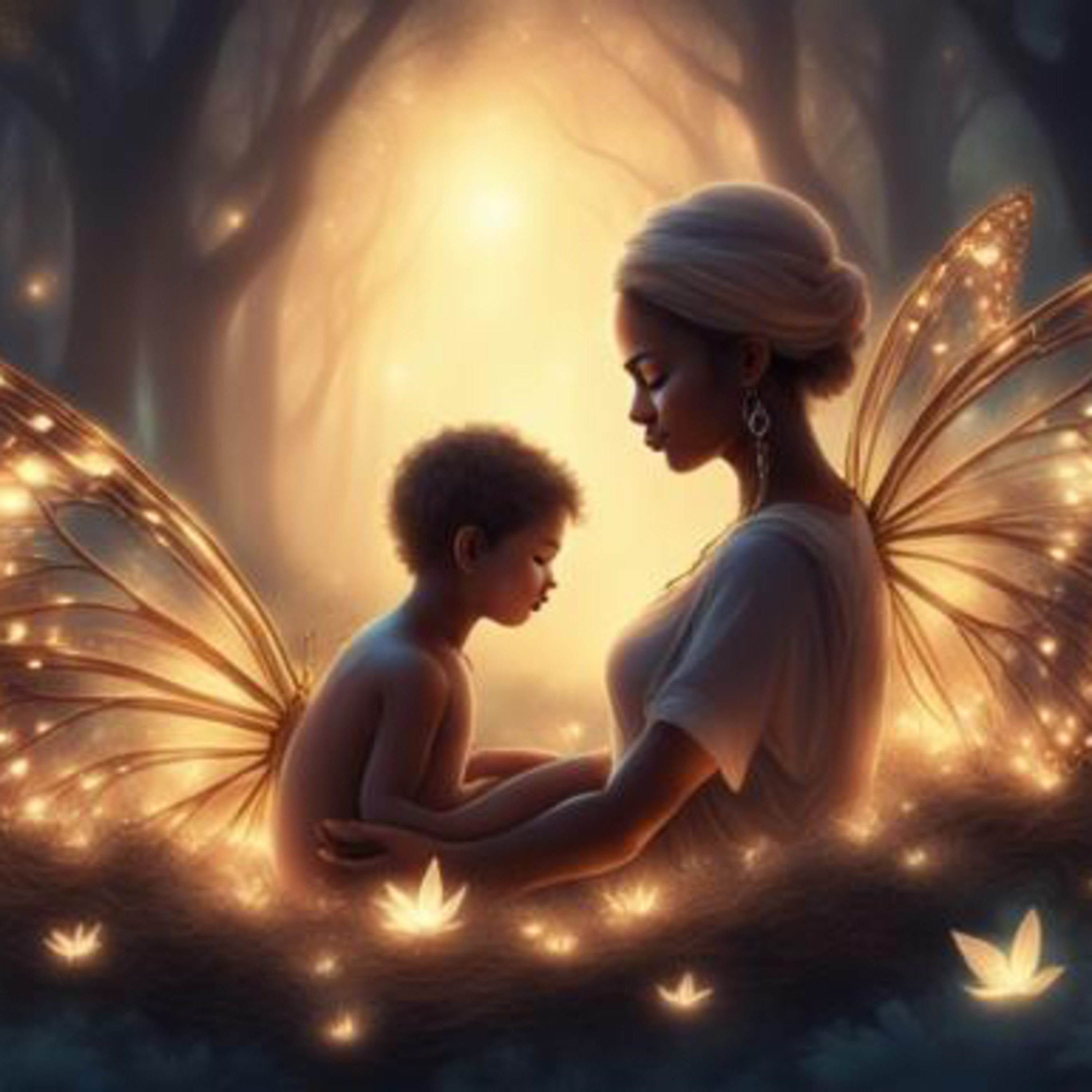 🦋MOEDER en KIND meditatie voor verbinding met elkaar! DE VLINDERTUIN YOGA NIDRA