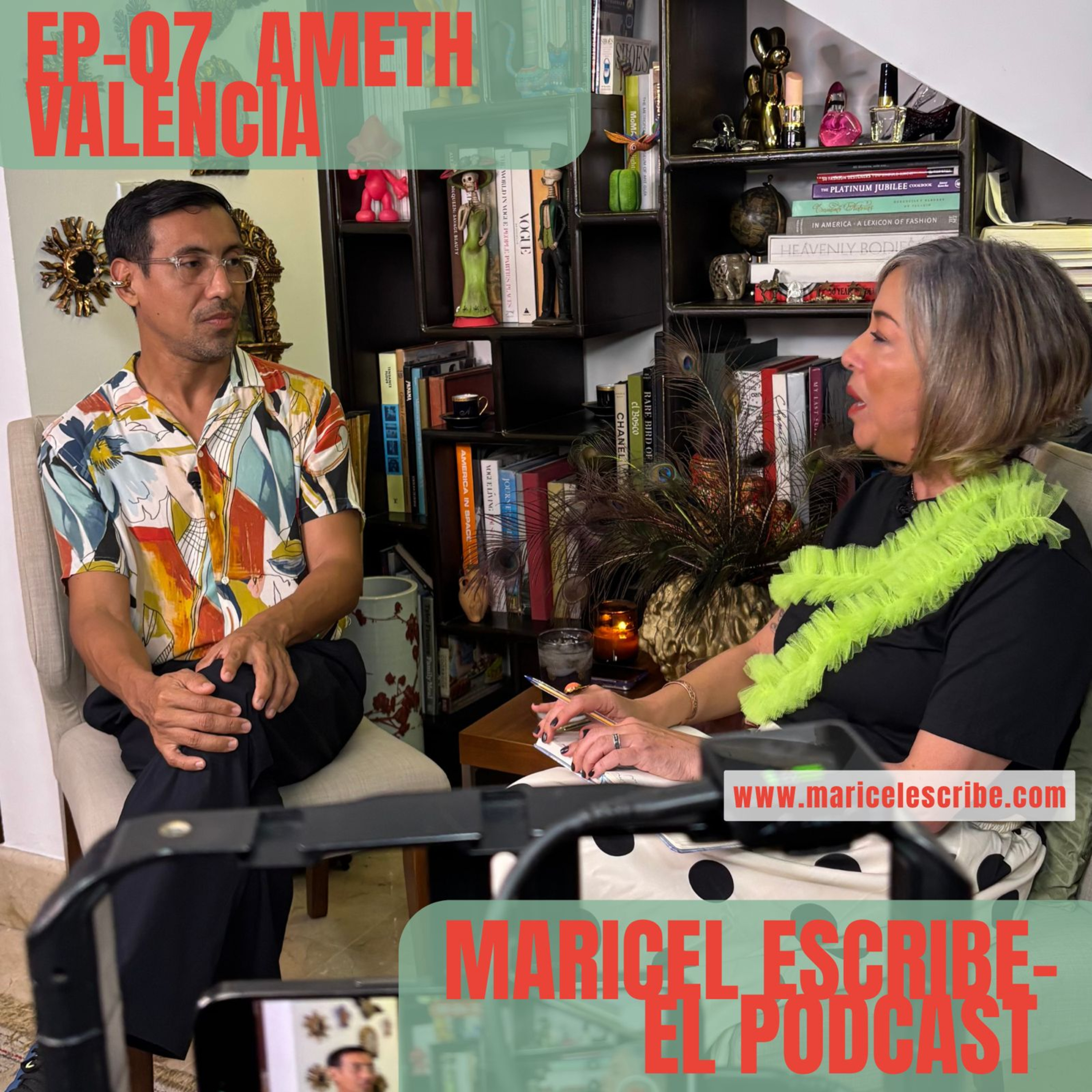 EP 07 - Arapando libros con Ameth Valencia episode artwork
