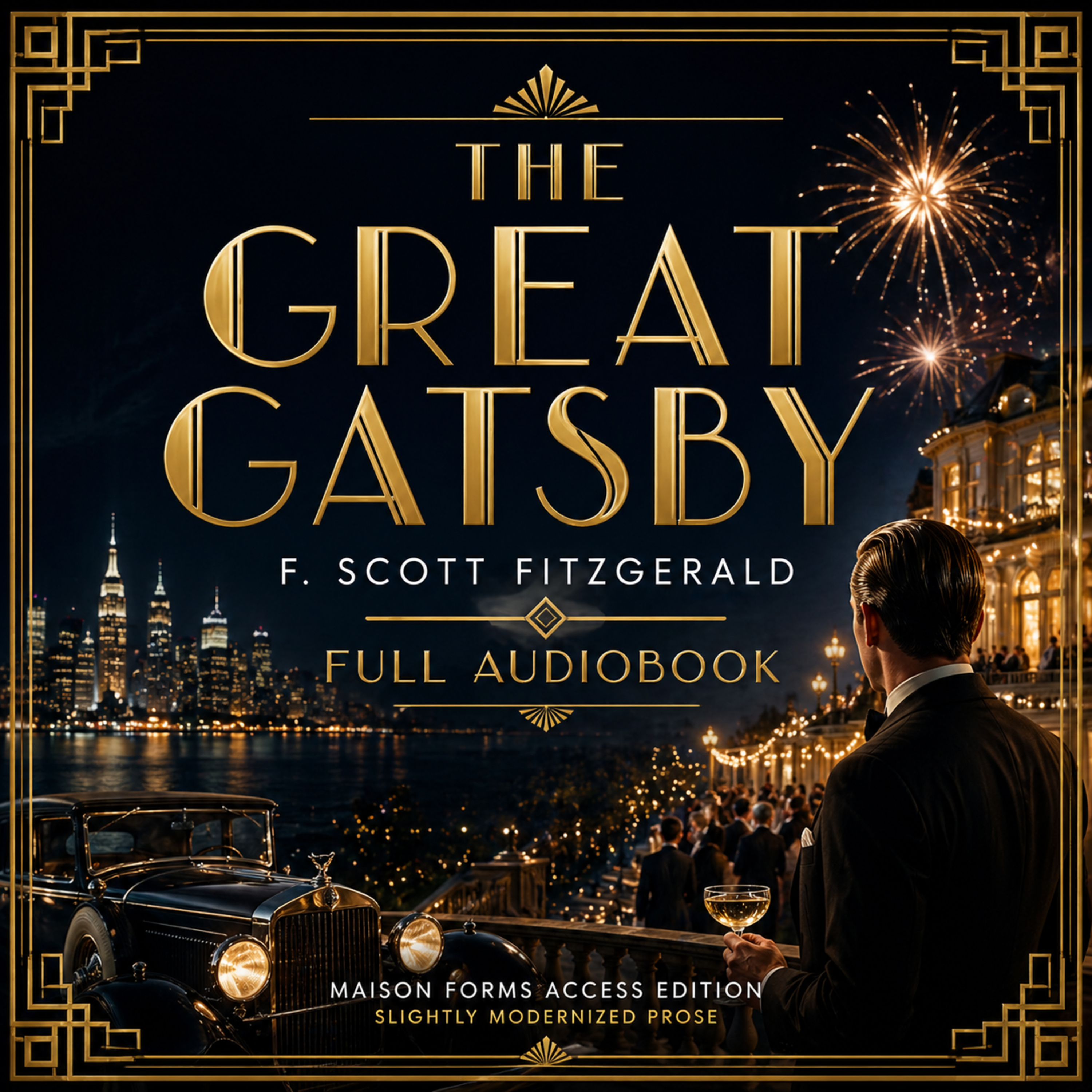 The Great Gatsby - F. Scott Fitzgerald (Full Audiobook)