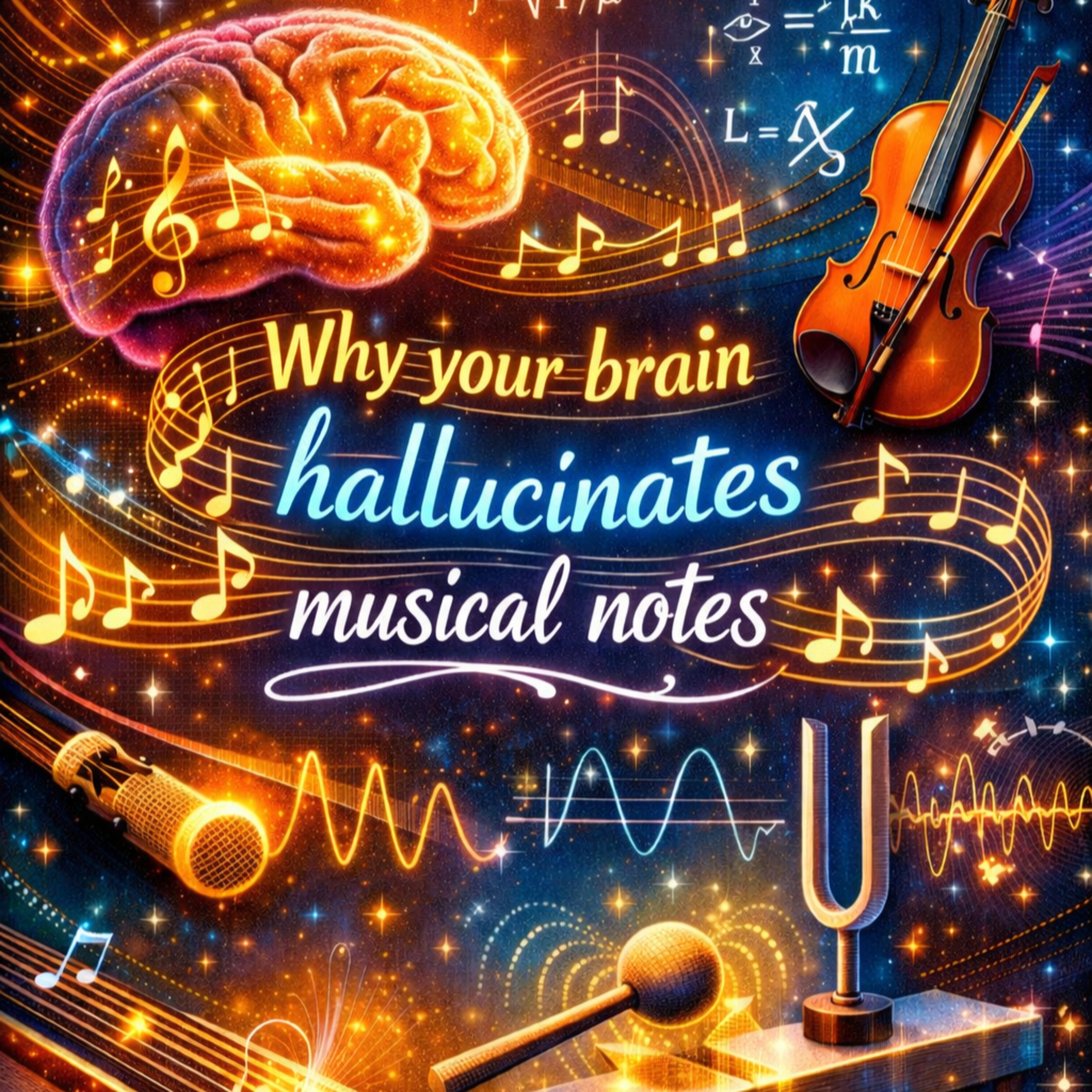 Why your brain hallucinates musical notes episode artwork