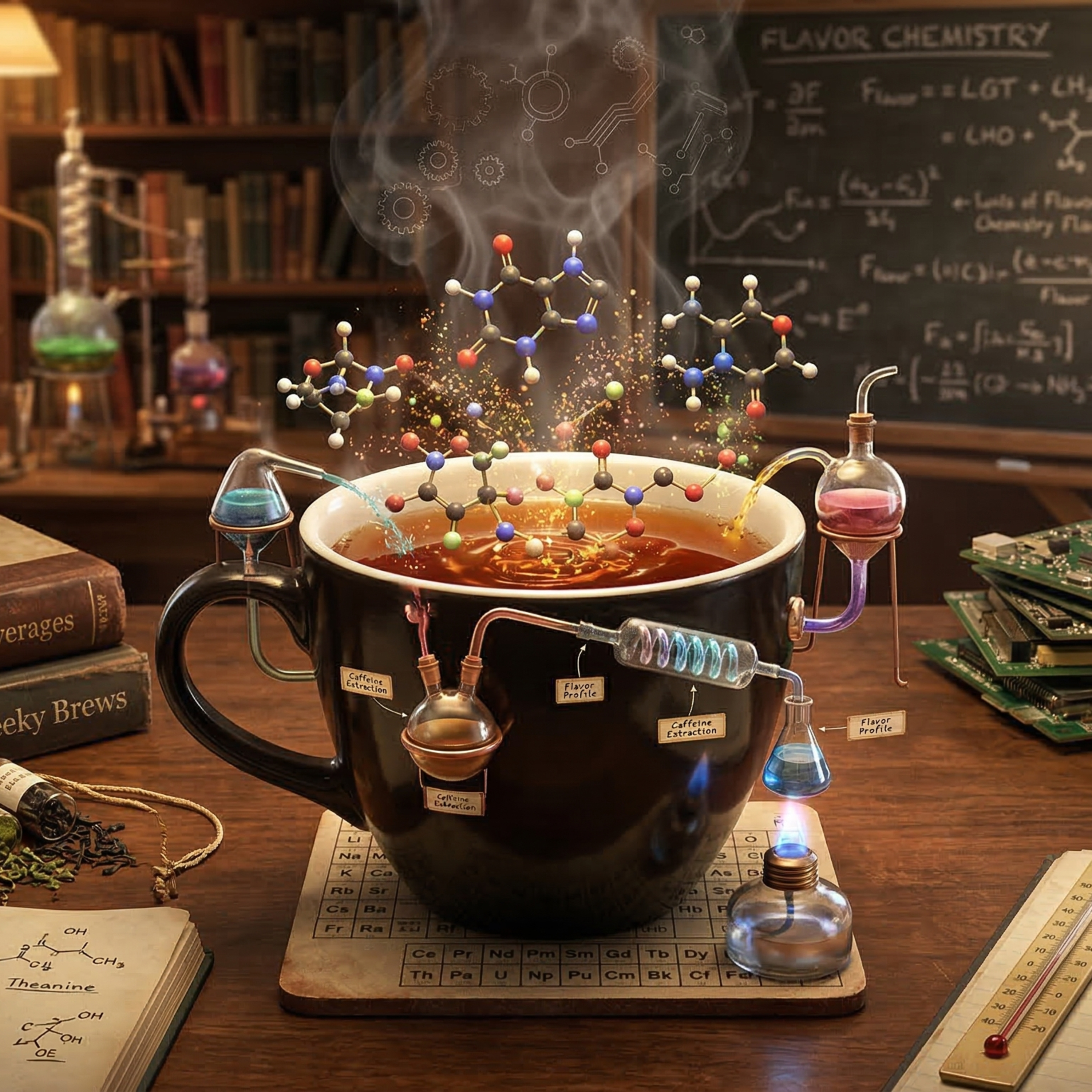 The Chemistry of the Cuppa: Molecular Science and History of Tea episode artwork
