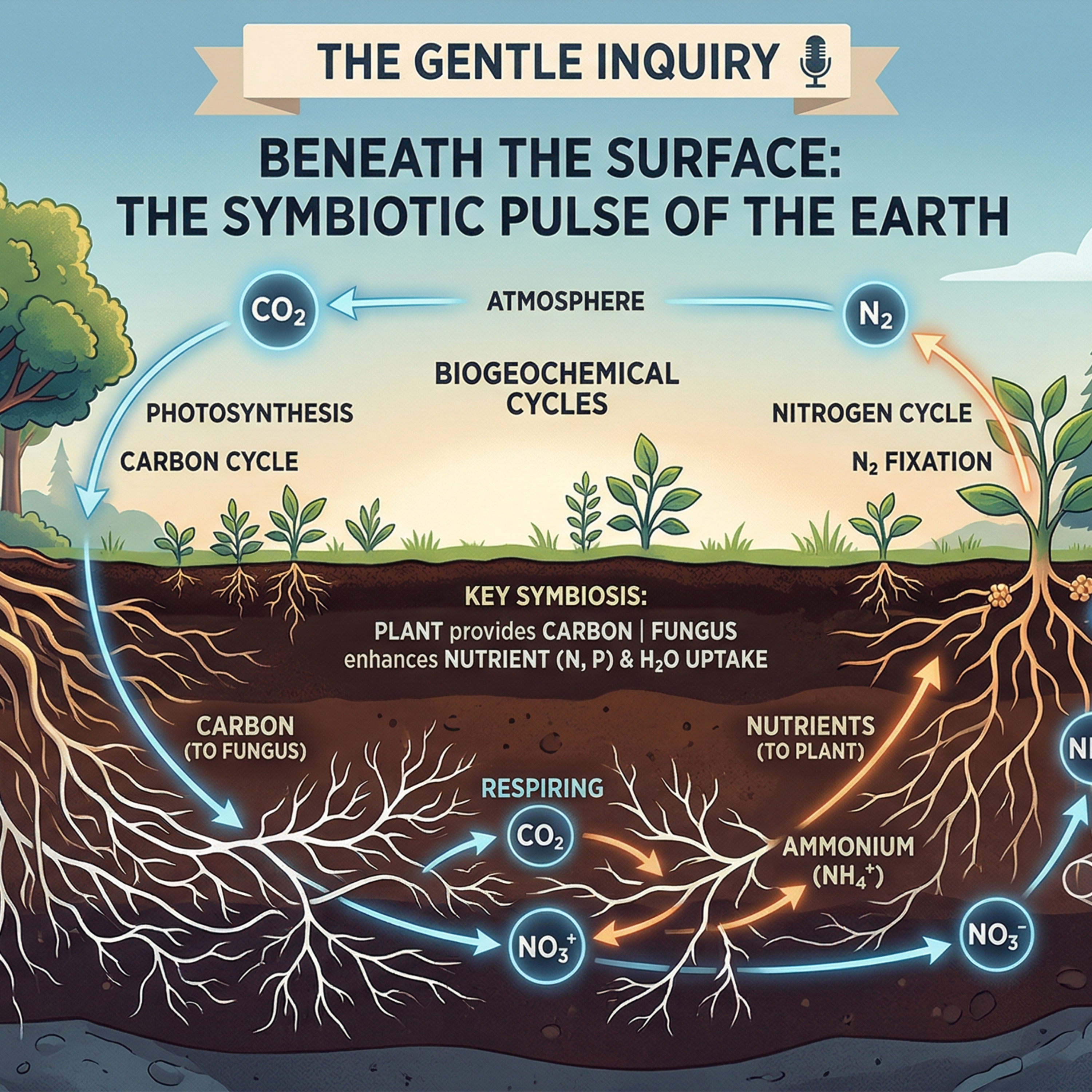 Beneath the Surface: The Symbiotic Pulse of the Earth episode artwork