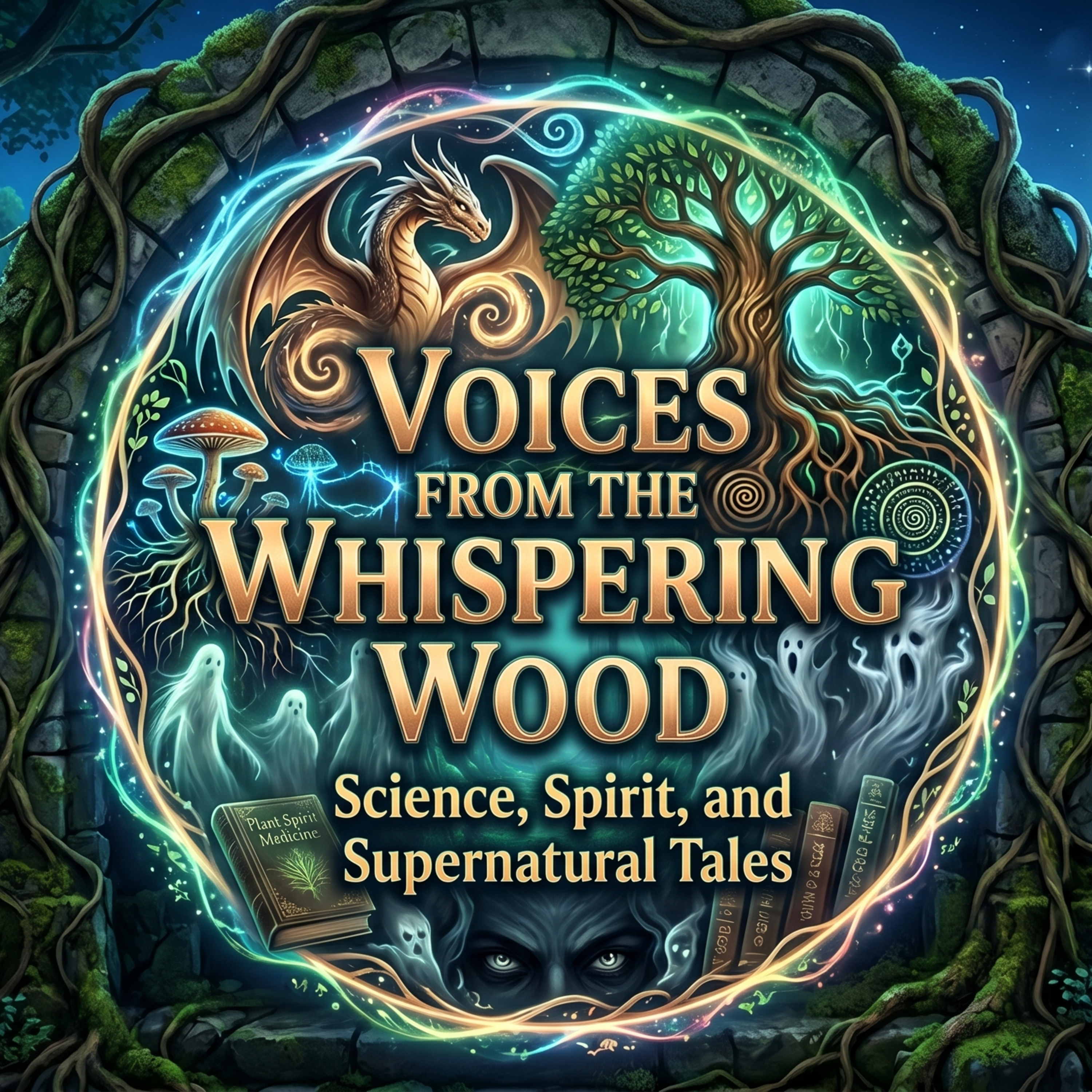 Voices from the Whispering Wood: Science, Spirit, and Supernatural Tales episode artwork