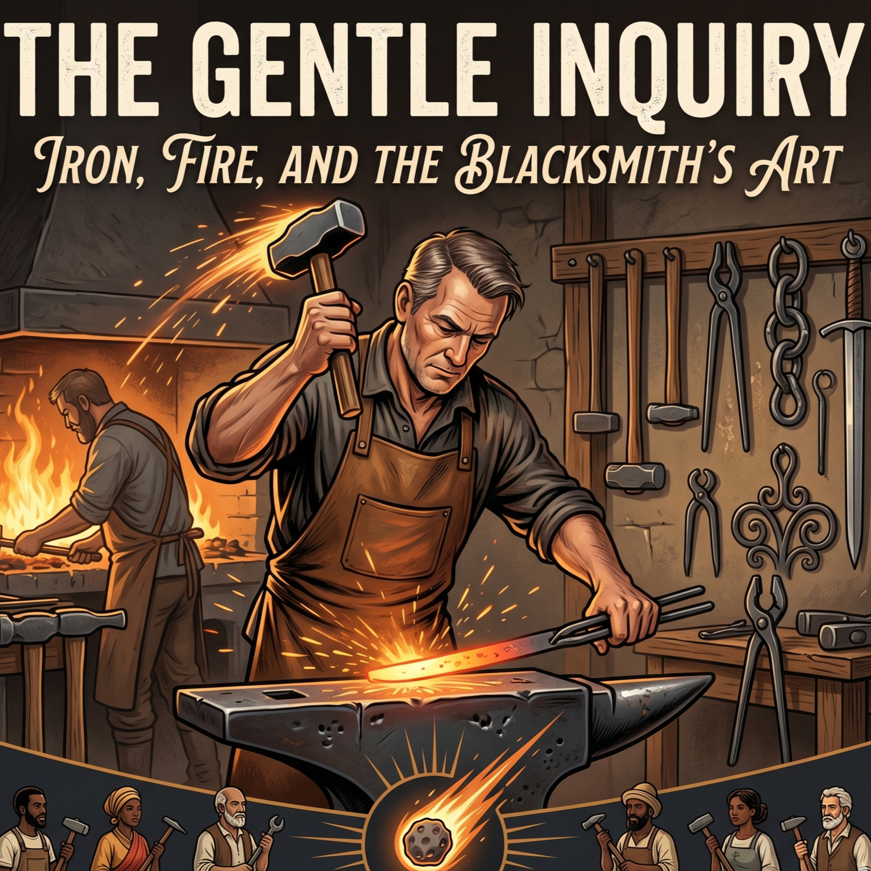 The Gentle Inquiry: Iron, Fire, and the Blacksmith’s Art  episode artwork