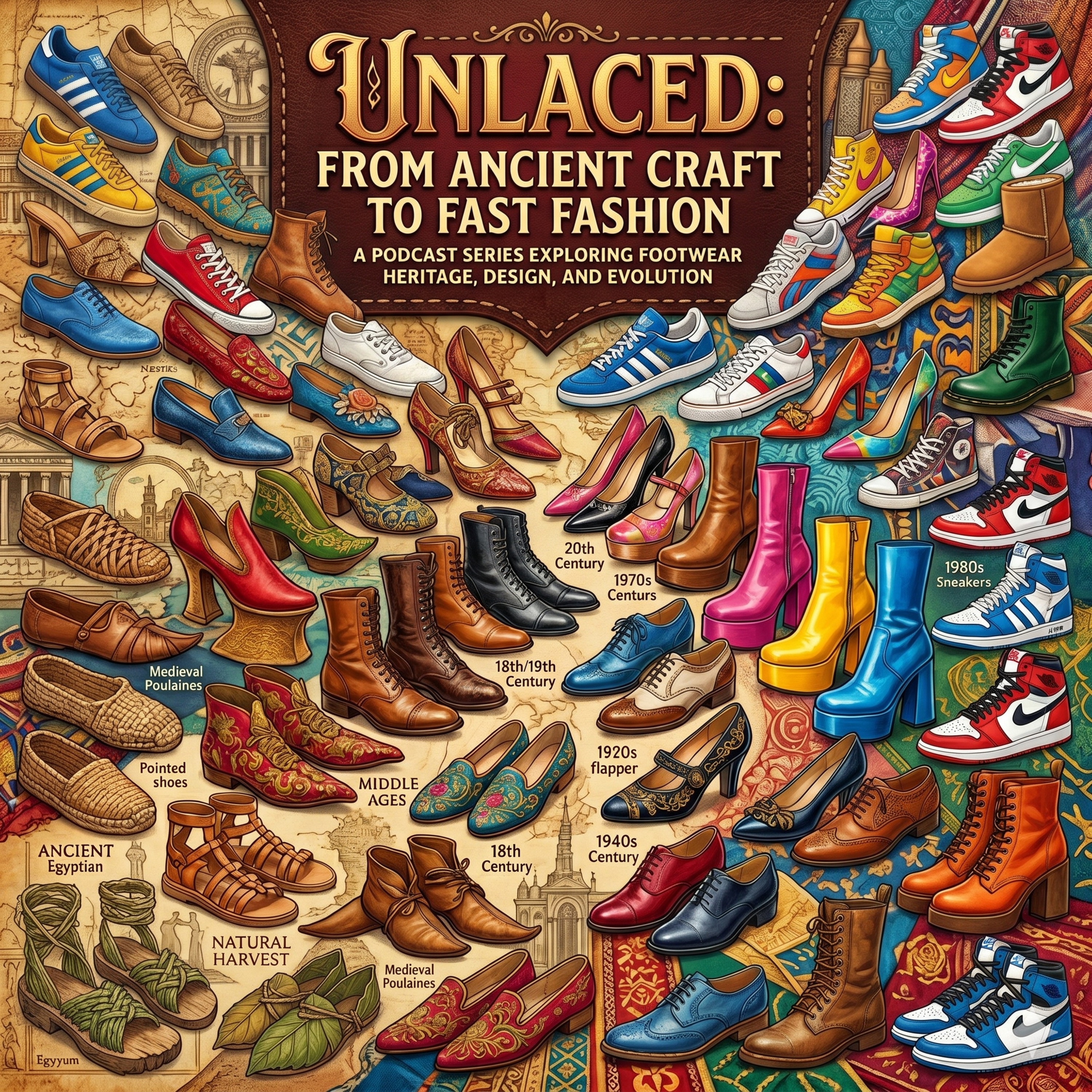 Unlaced: From Ancient Craft to Fast Fashion episode artwork